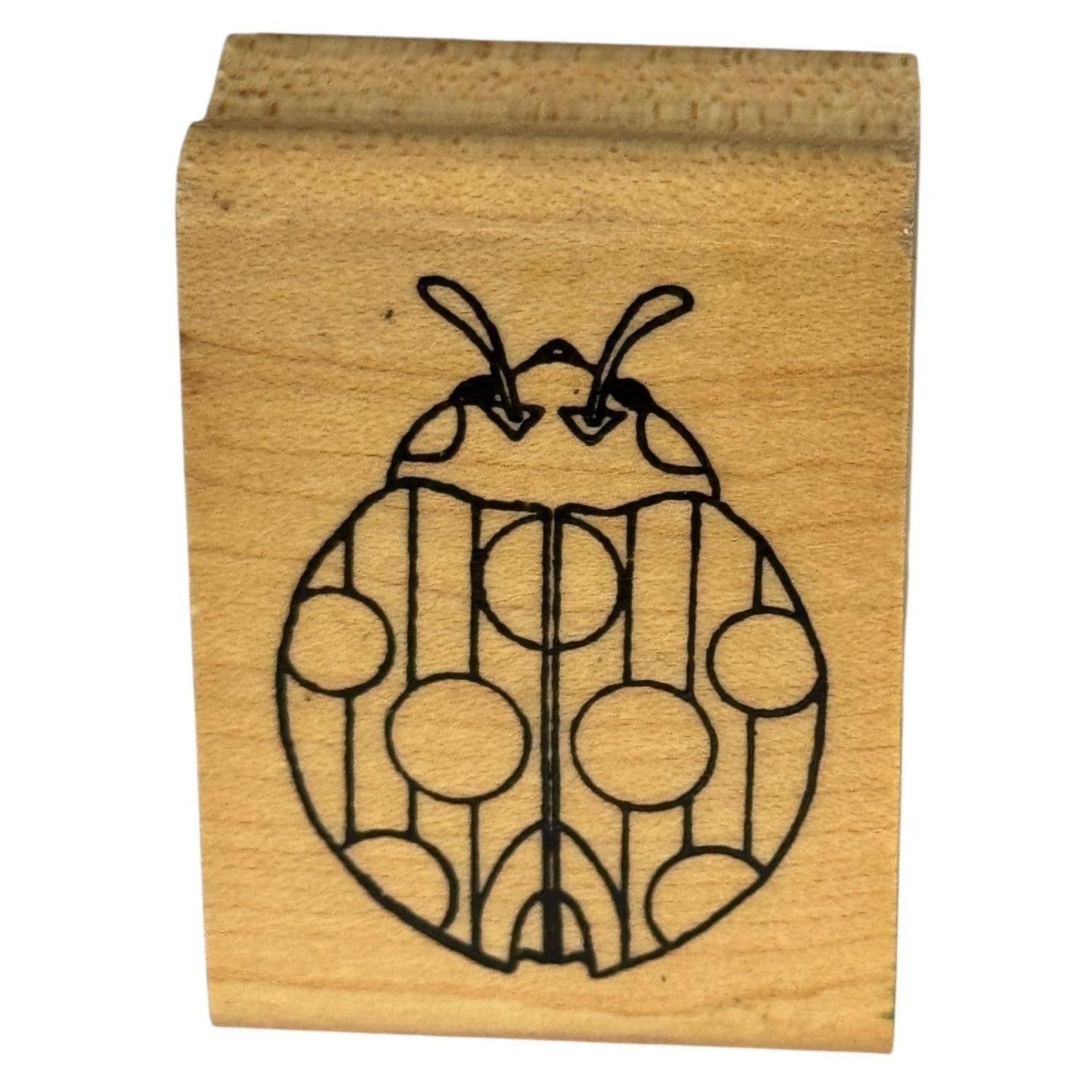 Holly Berry House Rubber Stamp Ladybug Spring Bug Crafting Scrapbooking Wooden