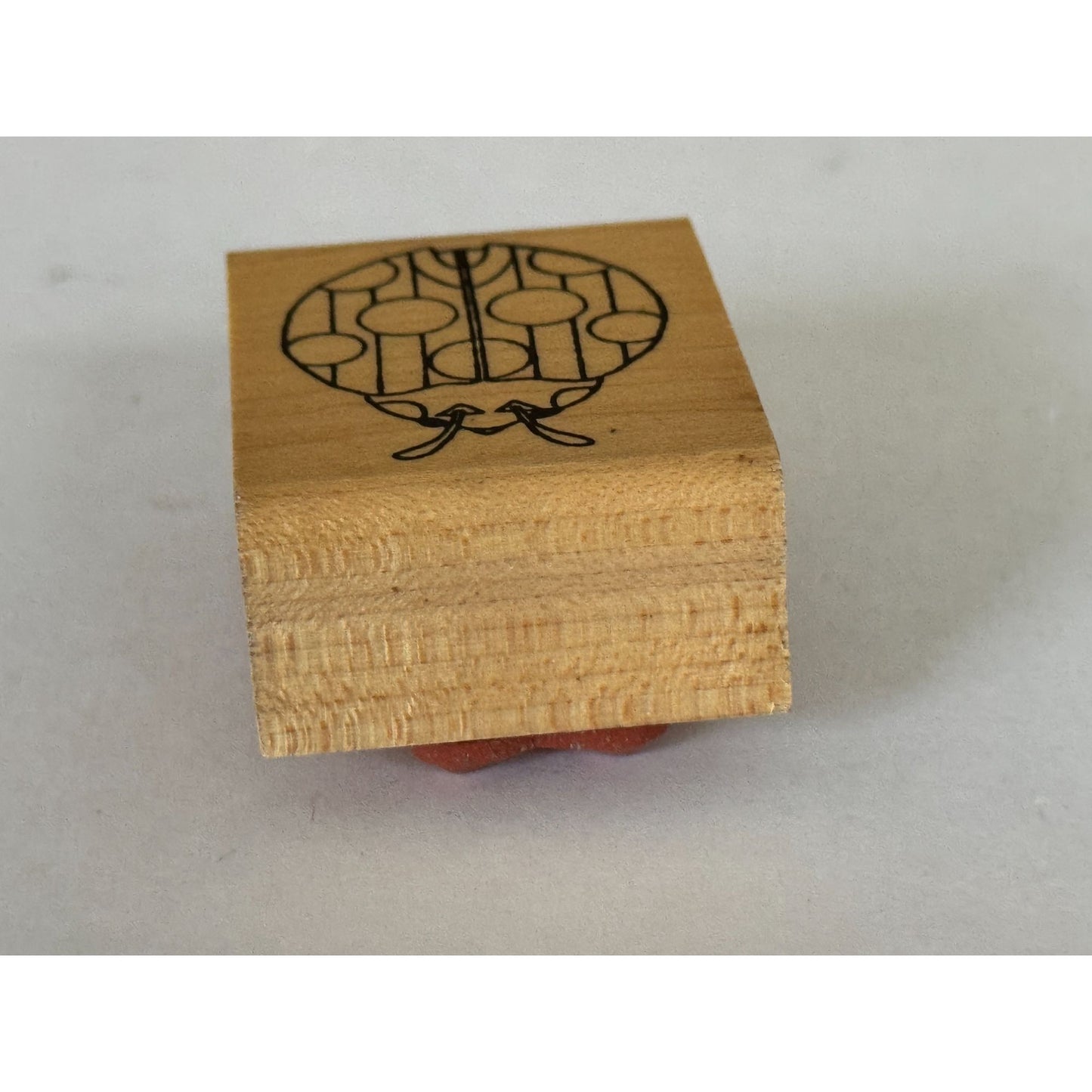 Holly Berry House Rubber Stamp Ladybug Spring Bug Crafting Scrapbooking Wooden