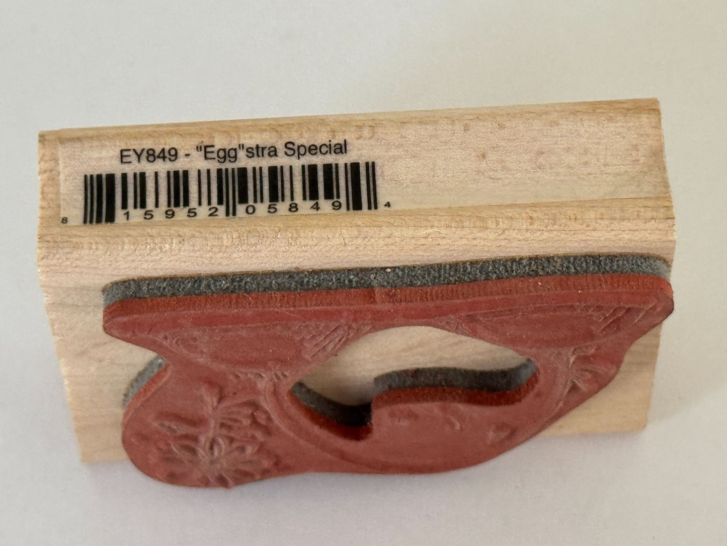 Whipper Snapper Rubber Stamp Egg-stra Special Pun Egg Spring Easter Card Making