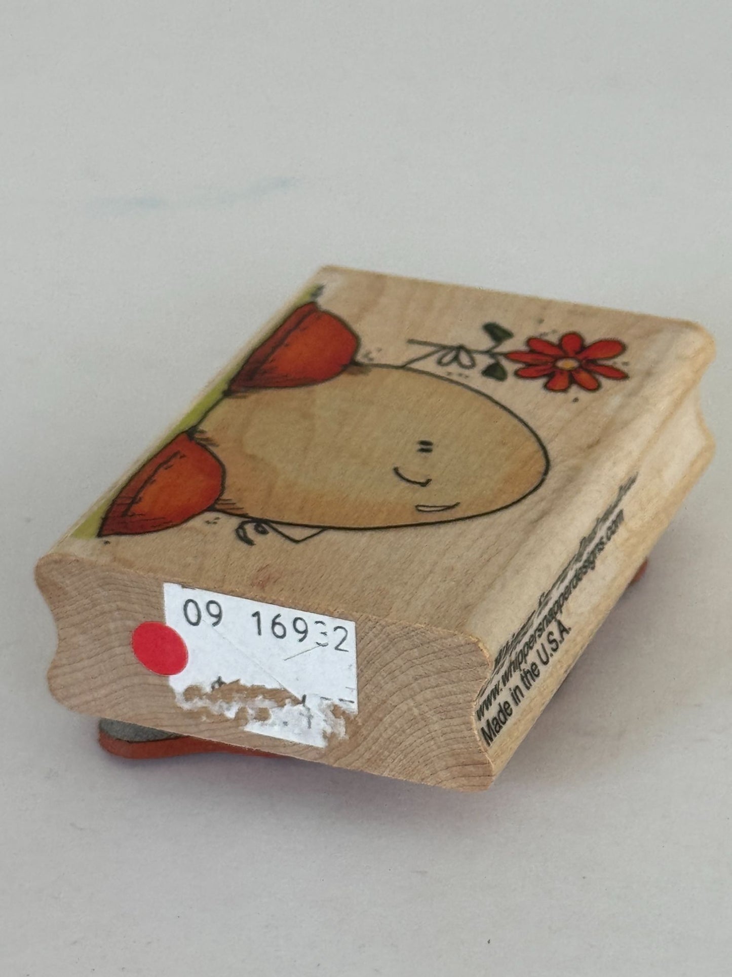 Whipper Snapper Rubber Stamp Egg-stra Special Pun Egg Spring Easter Card Making