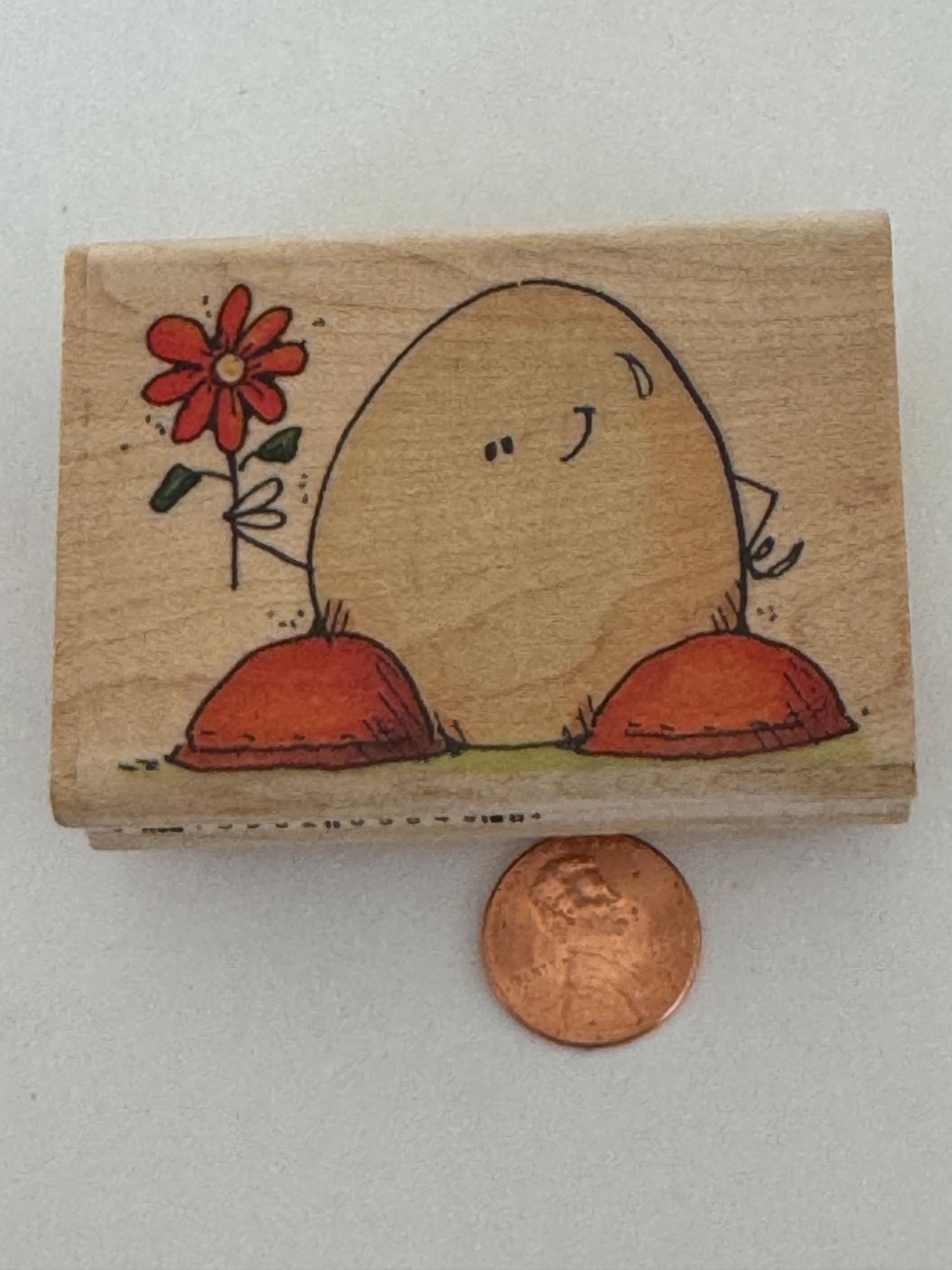 Whipper Snapper Rubber Stamp Egg-stra Special Pun Egg Spring Easter Card Making
