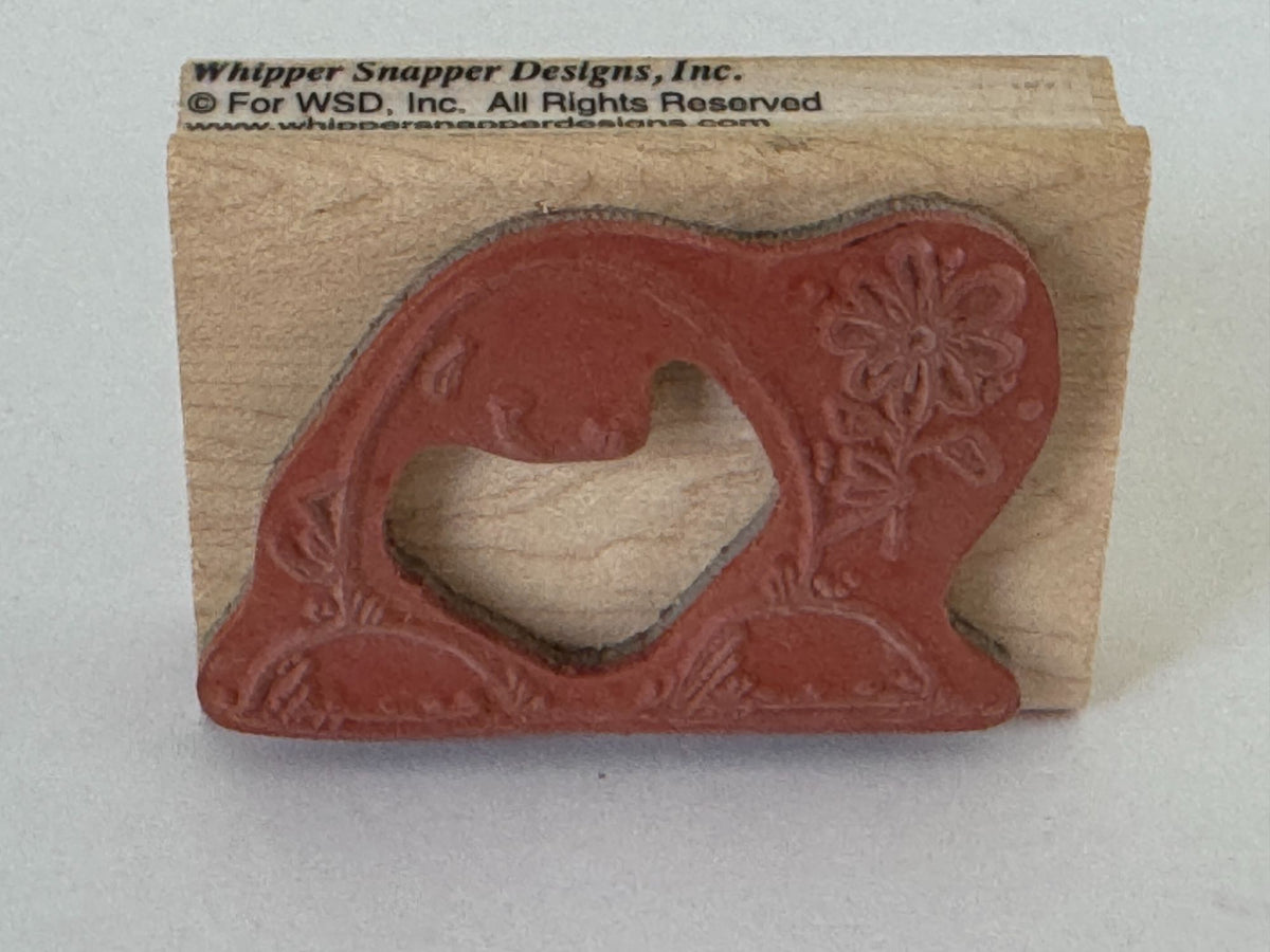 Whipper Snapper Rubber Stamp Egg-stra Special Pun Egg Spring Easter Card Making