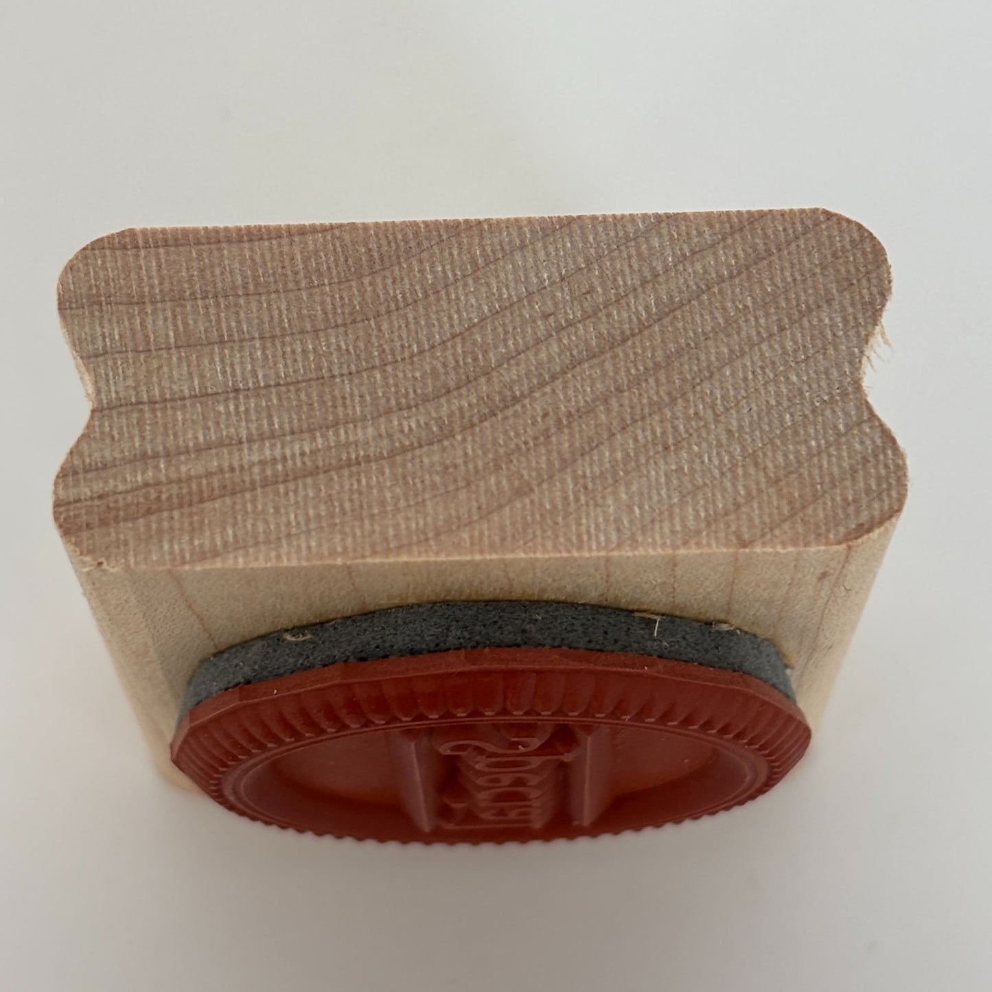 Stampin Up Wood Rubber Stamp Special Word in Circle Sales Tag Word Card Making