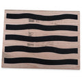 All Night Media Rubber Stamp Broad Stripes Pattern Bold Wavy Lines Background Art Cardmaking