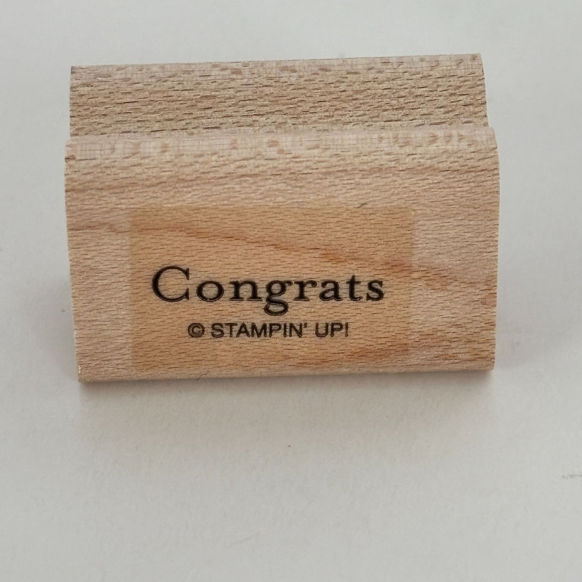 Stampin Up Stamp Set Silhouette Sentiments Wood Floral Bird Cardmaking Thank You Best Wishes