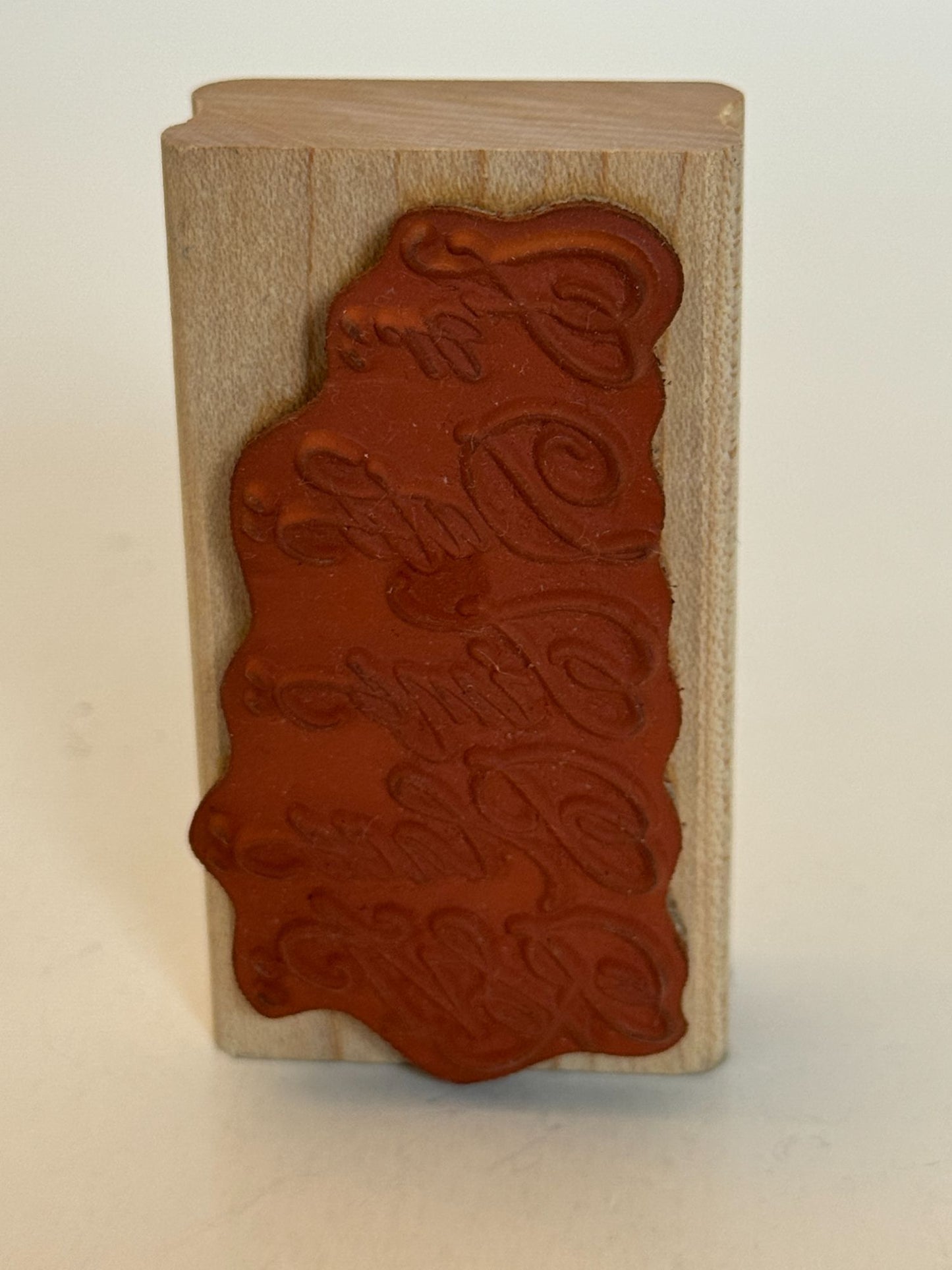 Denami Design Rubber Stamp Party Invitation Template For Date Time Place RSVP