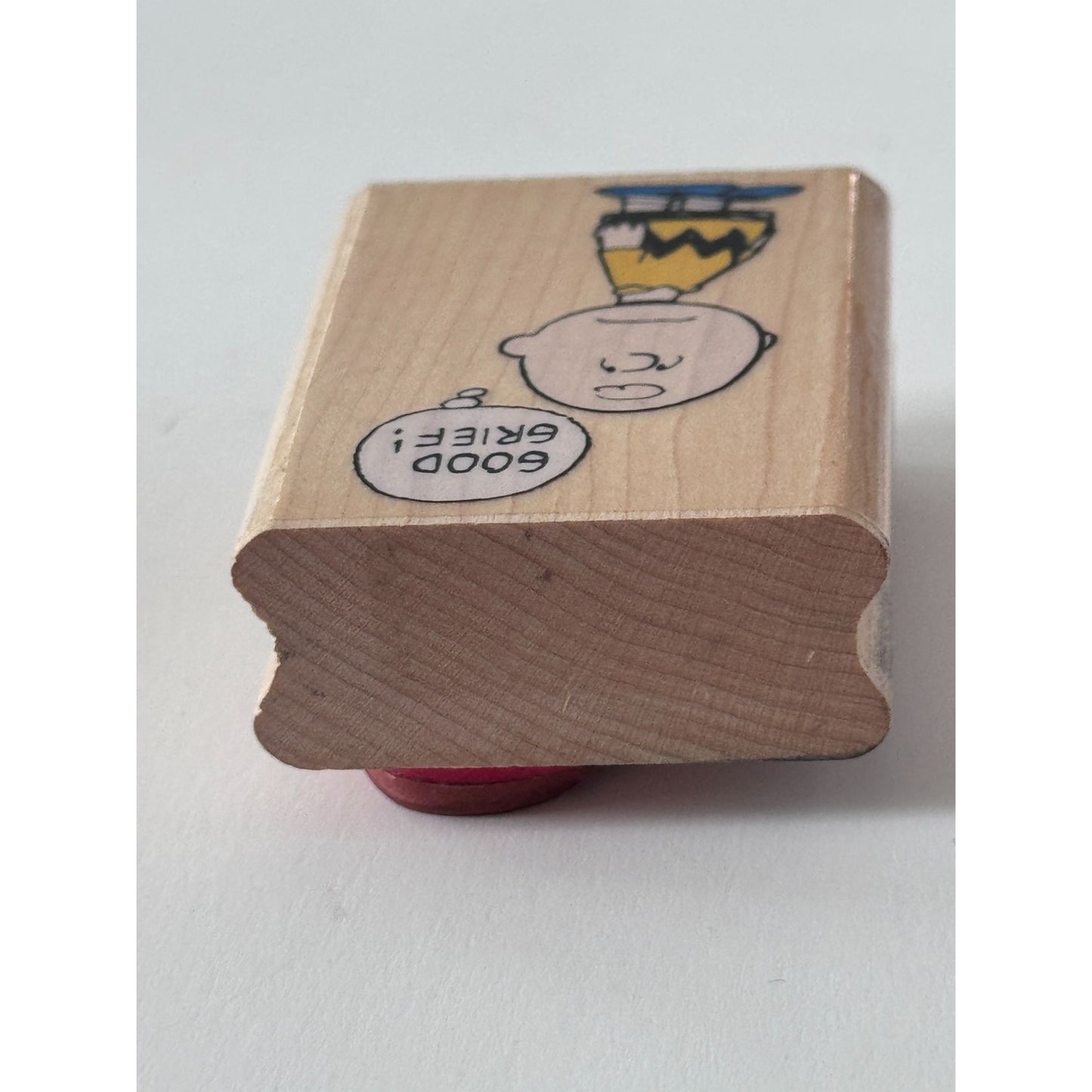 Rubber Stampede Stamp Charlie Brown Good Grief Peanuts Snoopy Cardmaking Humor Friendship Retro