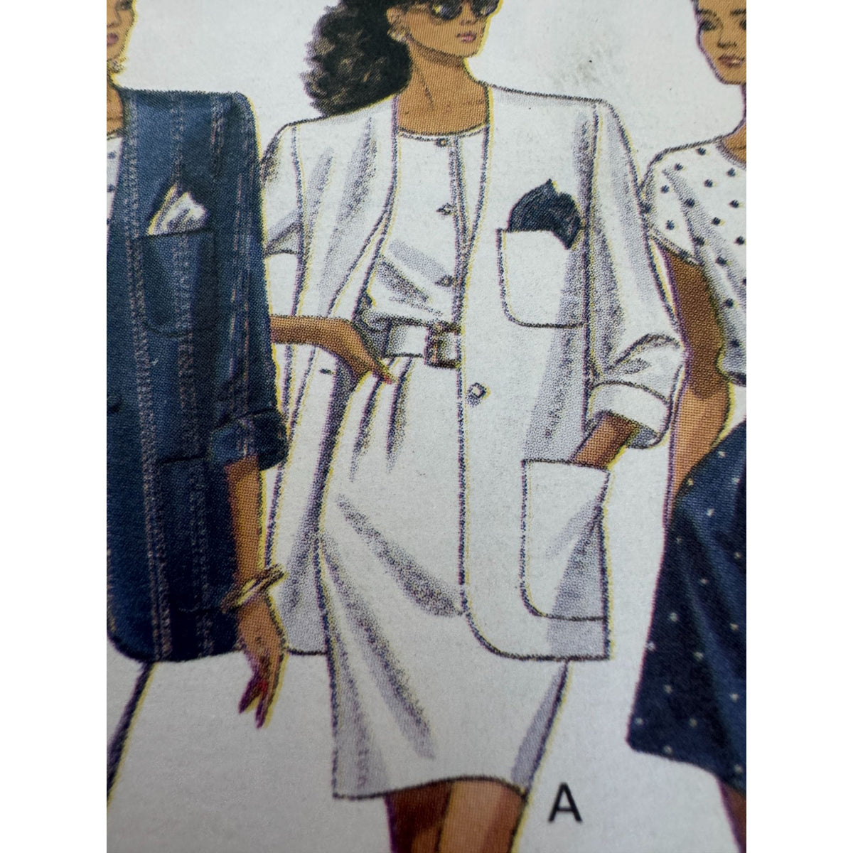 Butterick Sewing Pattern 6450 Easy Wardrobe Dress Shirt Pants Shorts 6-10 1980s