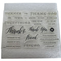 CTMH My Acrylix Acrylic Stamps Set A Thousand Thanks Thank You Card Making C1625