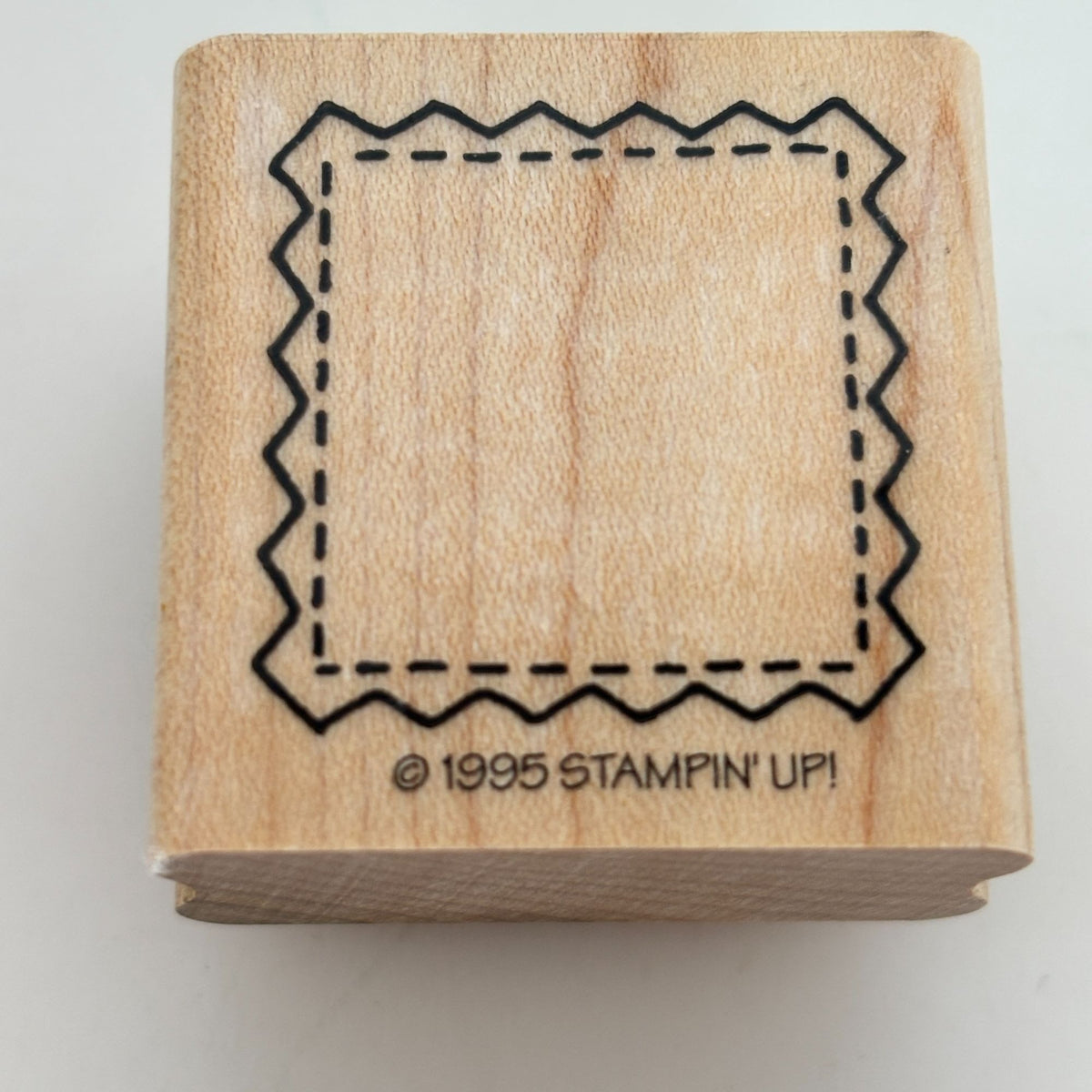 Stampin Up Borders Mini Stamp Set Frame Junk Journal Scrapbook Card Making Craft Wooden
