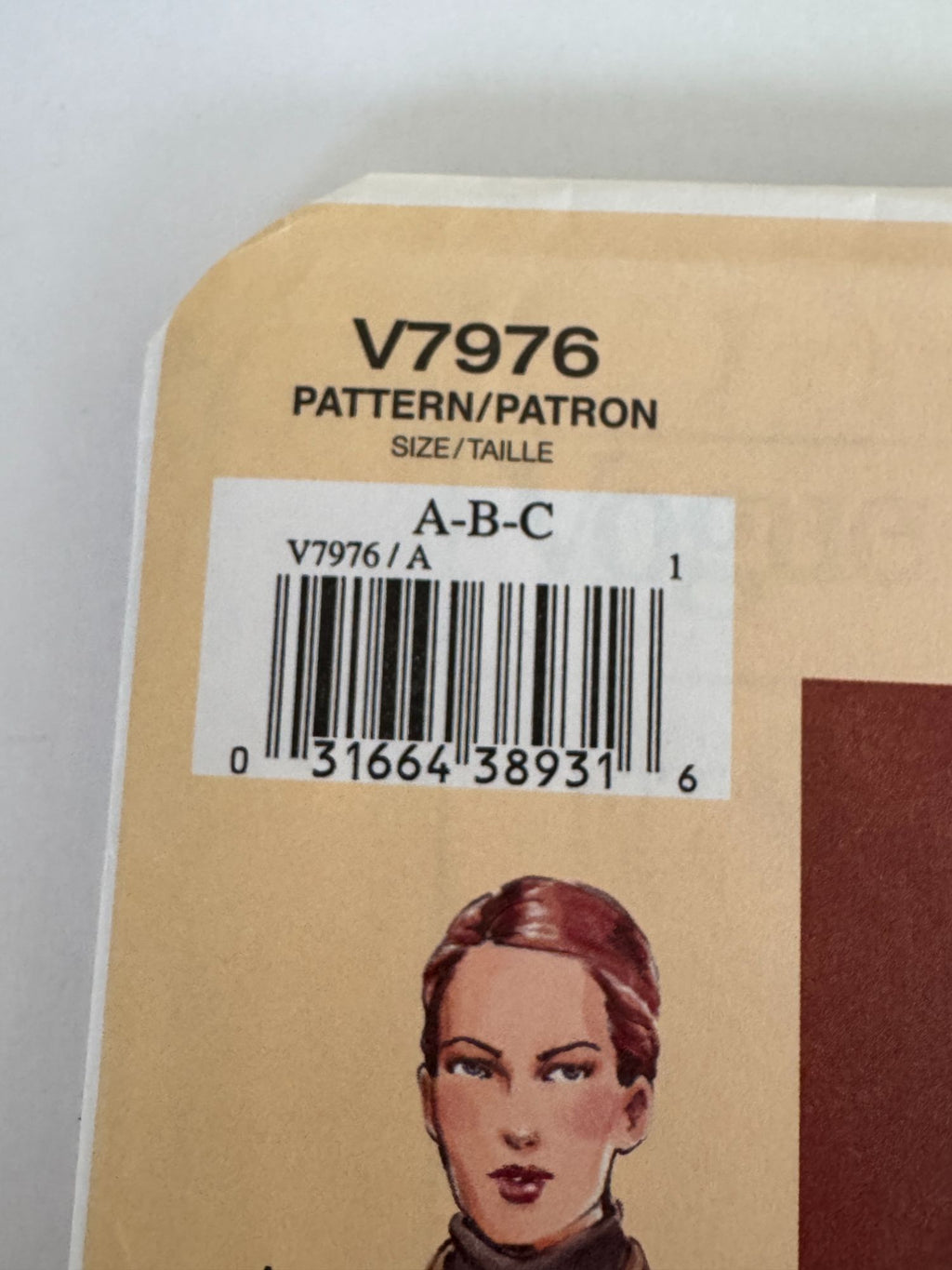 Vogue Sewing Pattern V7976 Lined Jacket Wool Blazer Work Betzina Bust 32-36 UC