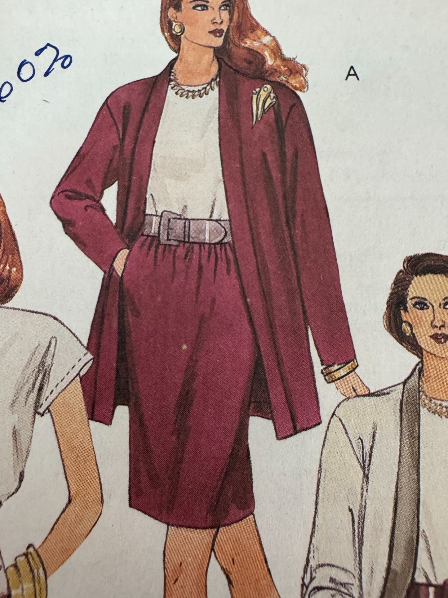McCalls Sewing Pattern 6053 Capsule Wardrobe Cardigan Tunic Skirt Pants 10 12 14