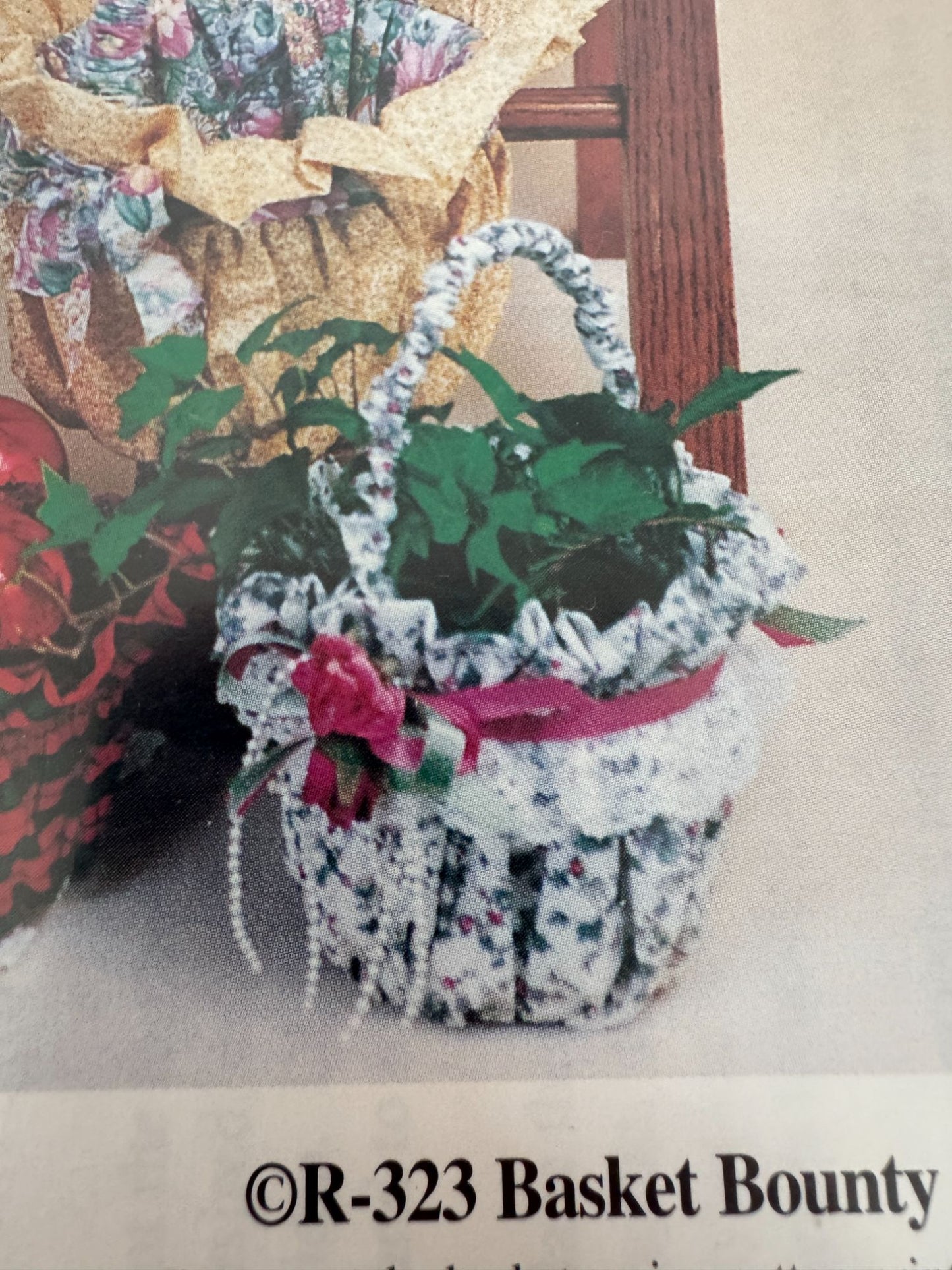 RiverTown Warehouse Sewing Pattern Basket Bounty Recycle Plastic Containers Easy