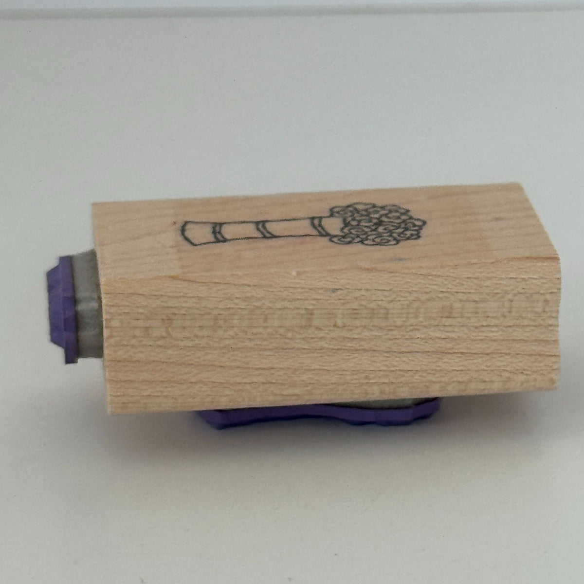 Stampin Up Rubber Stamp Flower Bouquet Vase and Thinking of You Card Making Word