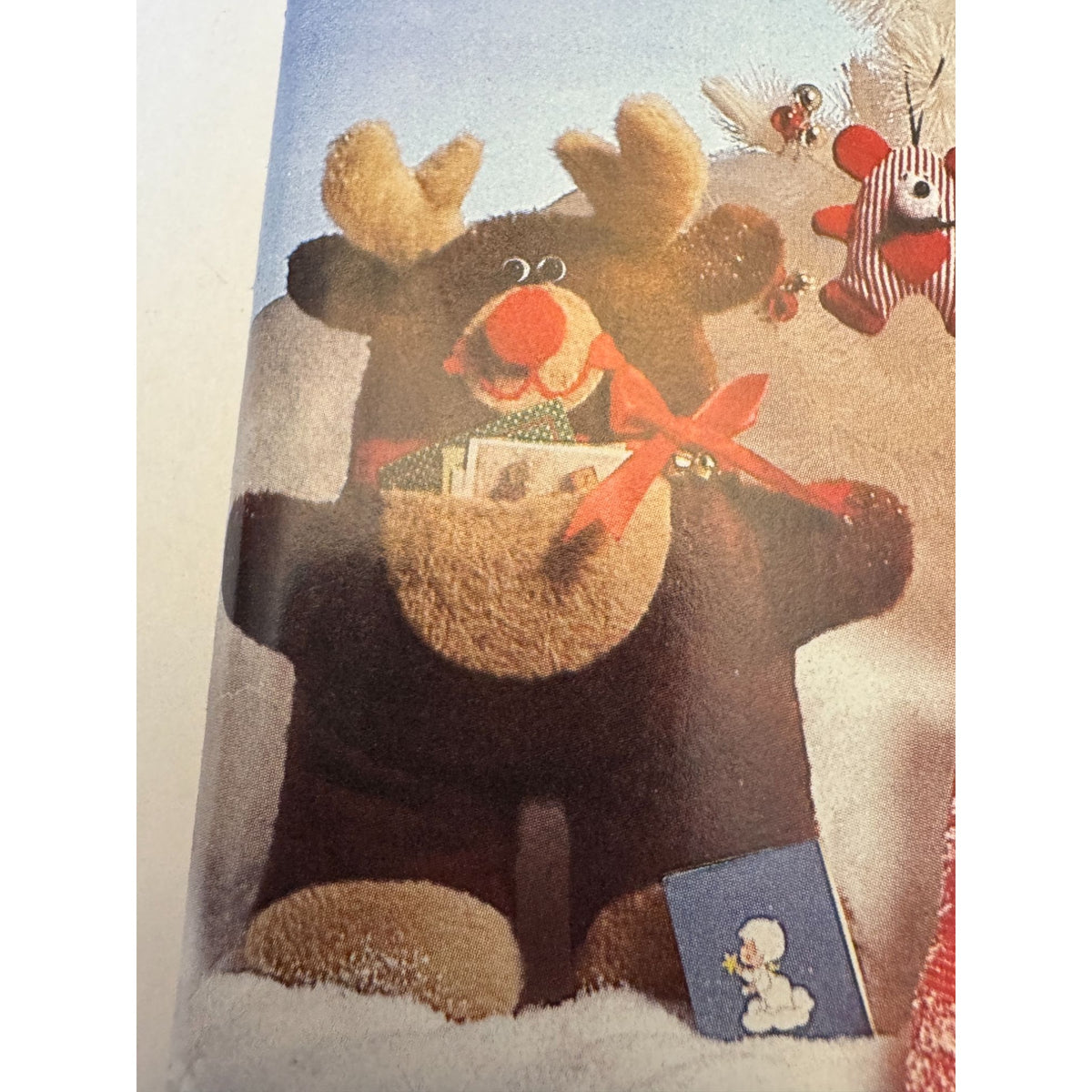 Butterick Sewing Pattern 287 Christmas Stocking Wreath Ornament Holiday Decor Reindeer DIY Uncut