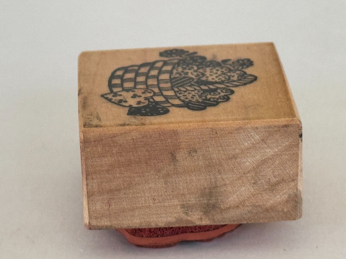 PSX Rubber Stamp Basket Of Hearts Valentines Day Card Making Stamping Craft C593
