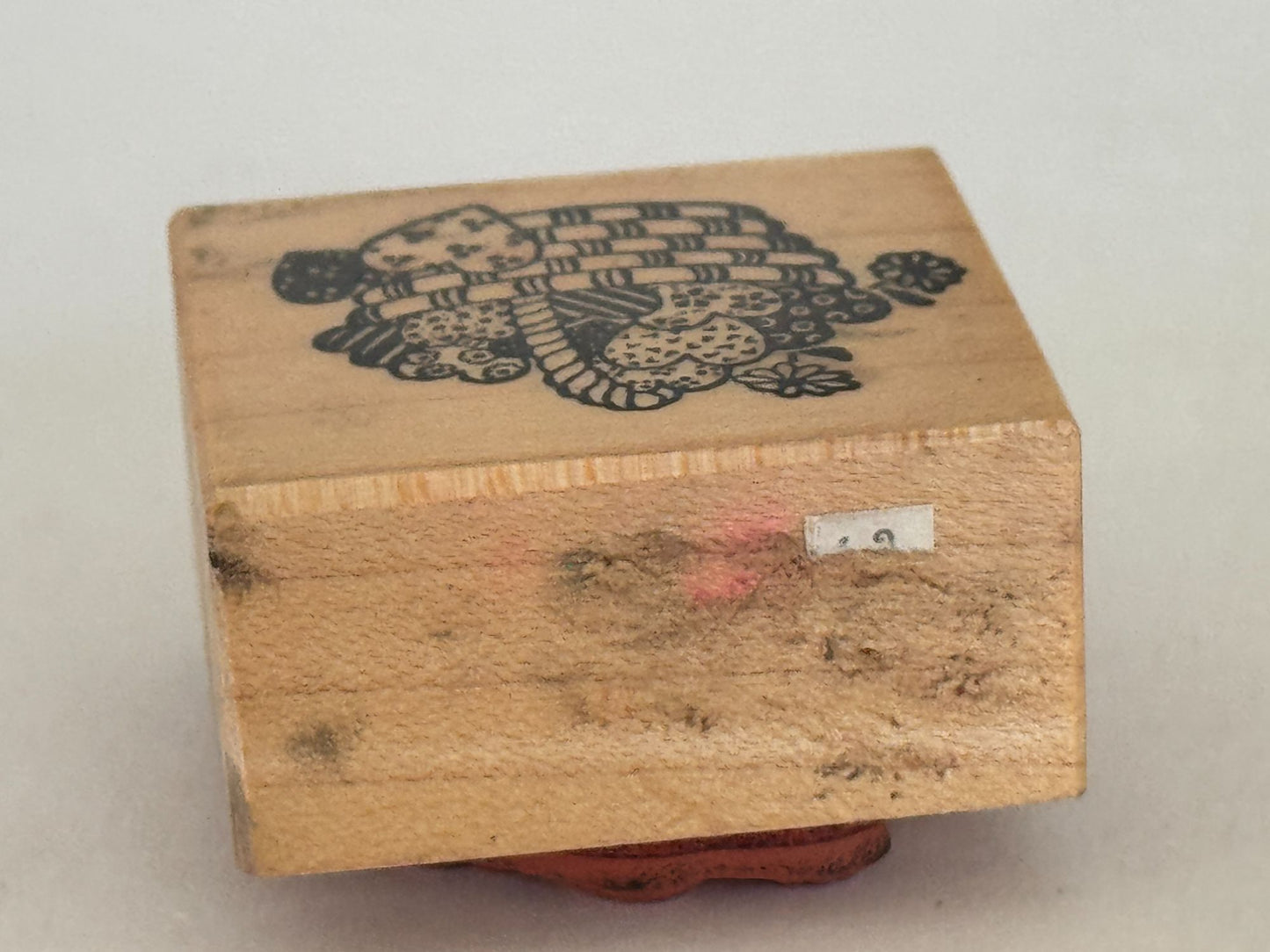 PSX Rubber Stamp Basket Of Hearts Valentines Day Card Making Stamping Craft C593