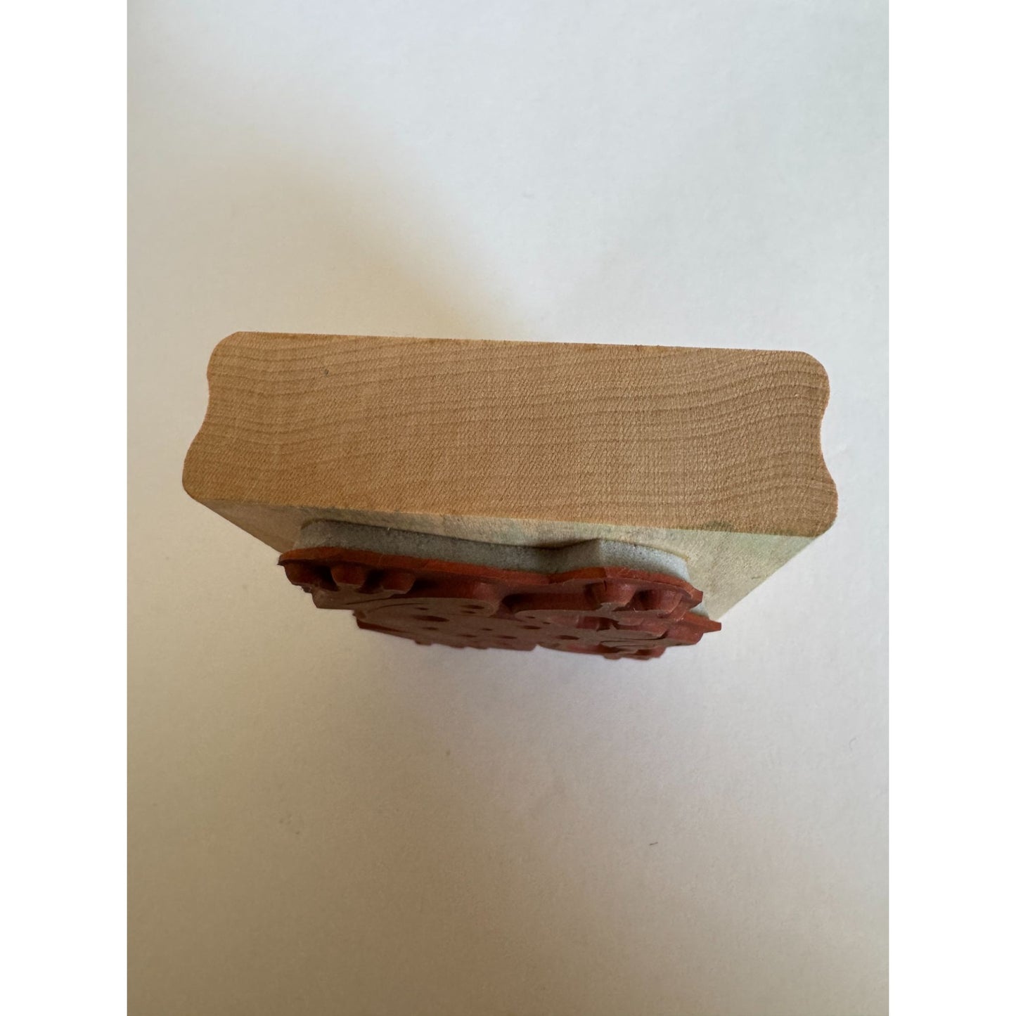 Stampin Up Rubber Stamp Spotted Frog Toad Nature Animal Card Making Wood Mounted