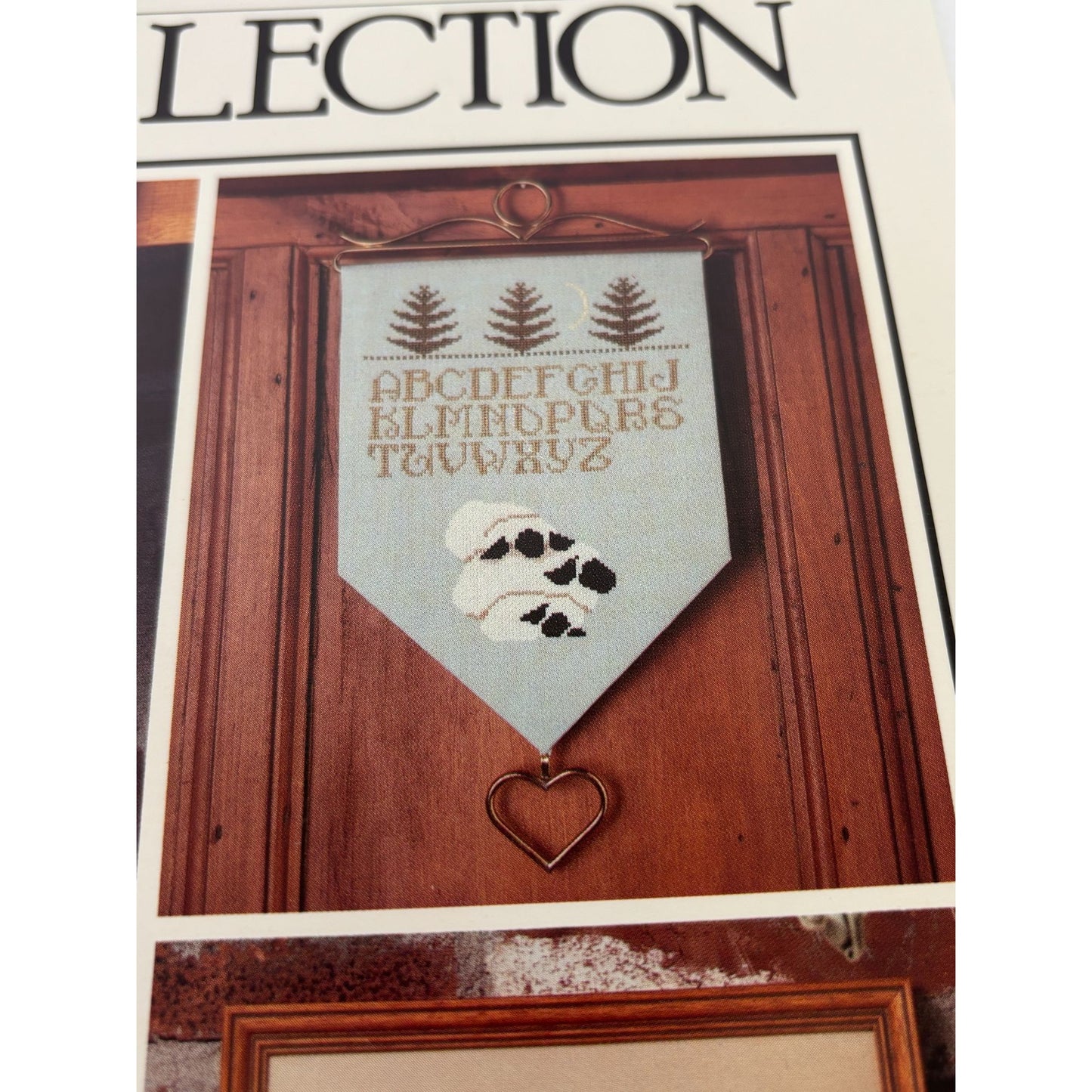 The Cricket Collection Cross Stitch Pattern Peaceful Places Sheep House Leaflet