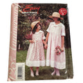 McCalls Sewing Pattern P221 Girls Dress Spring Easter Easy Stitch N Save Sz 2-6