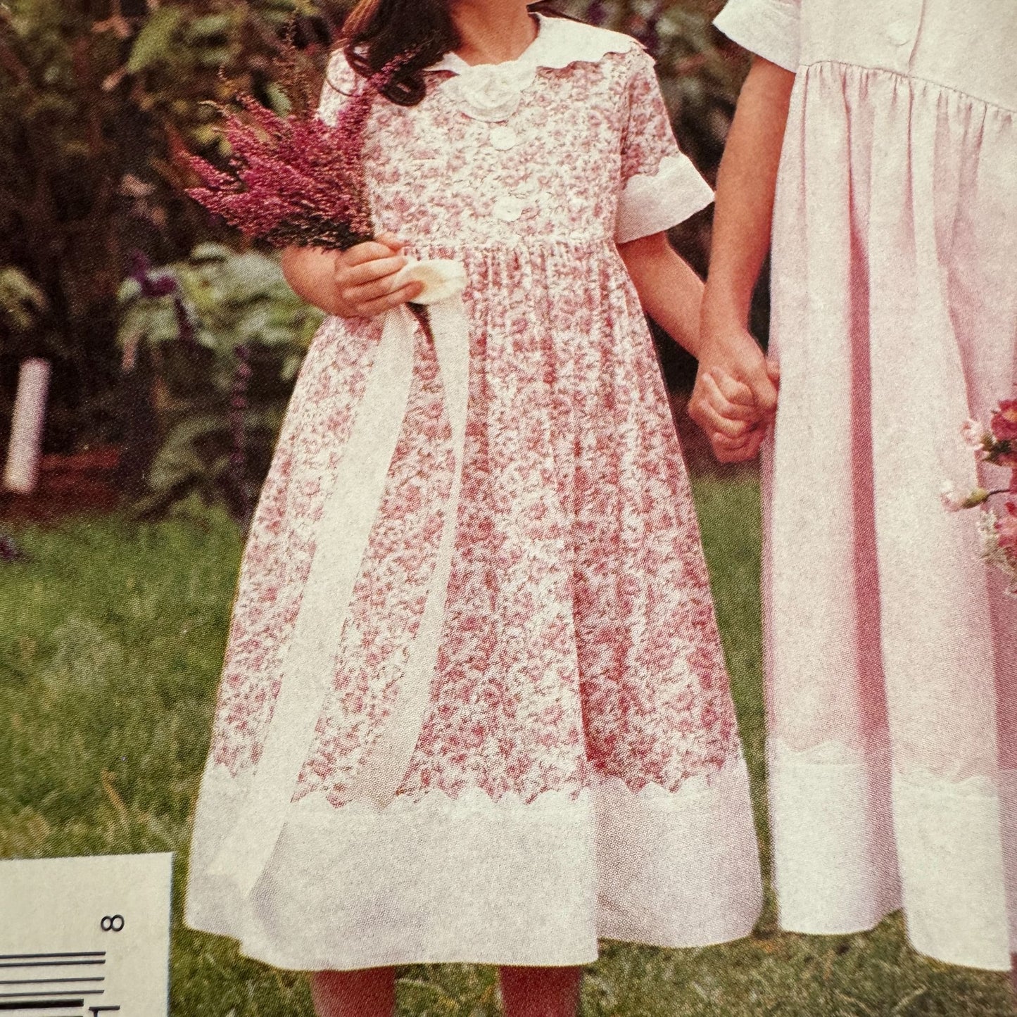 McCalls Sewing Pattern P221 Girls Dress Spring Easter Easy Stitch N Save Sz 2-6