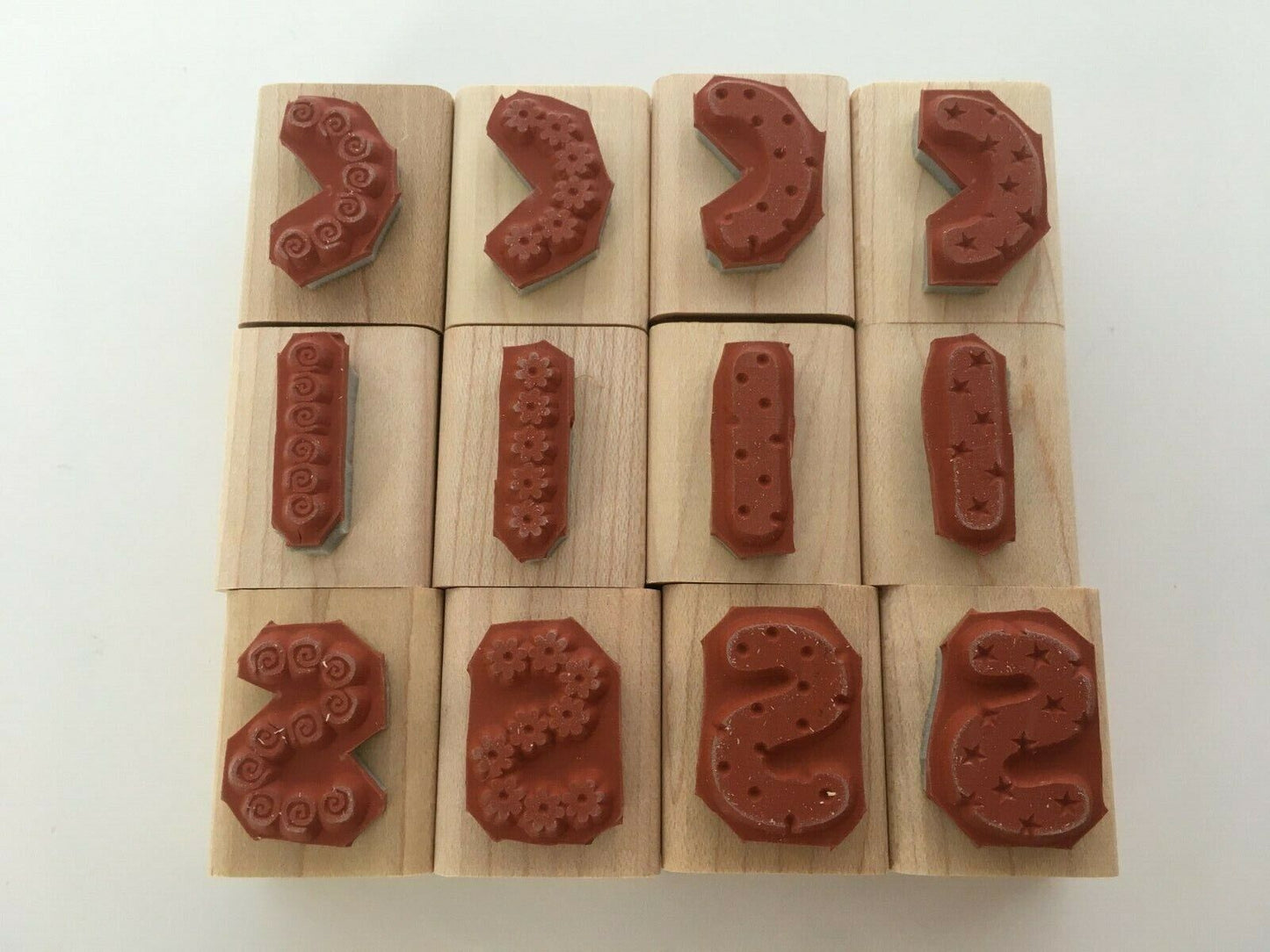 Stampin Up Alphabuilders & Accessories Stamp Sets Letters Creates 8 Alphabets
