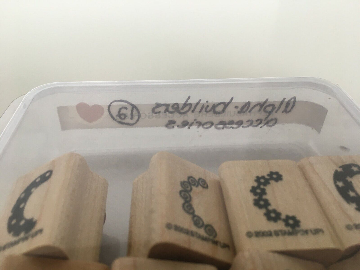 Stampin Up Alphabuilders & Accessories Stamp Sets Letters Creates 8 Alphabets