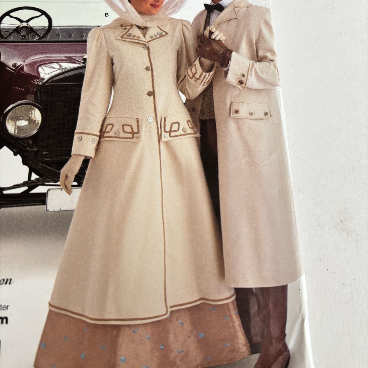 Simplicity Steampunk Coat Sewing Pattern 2581 Edwardian Costume Hat  XS-XL