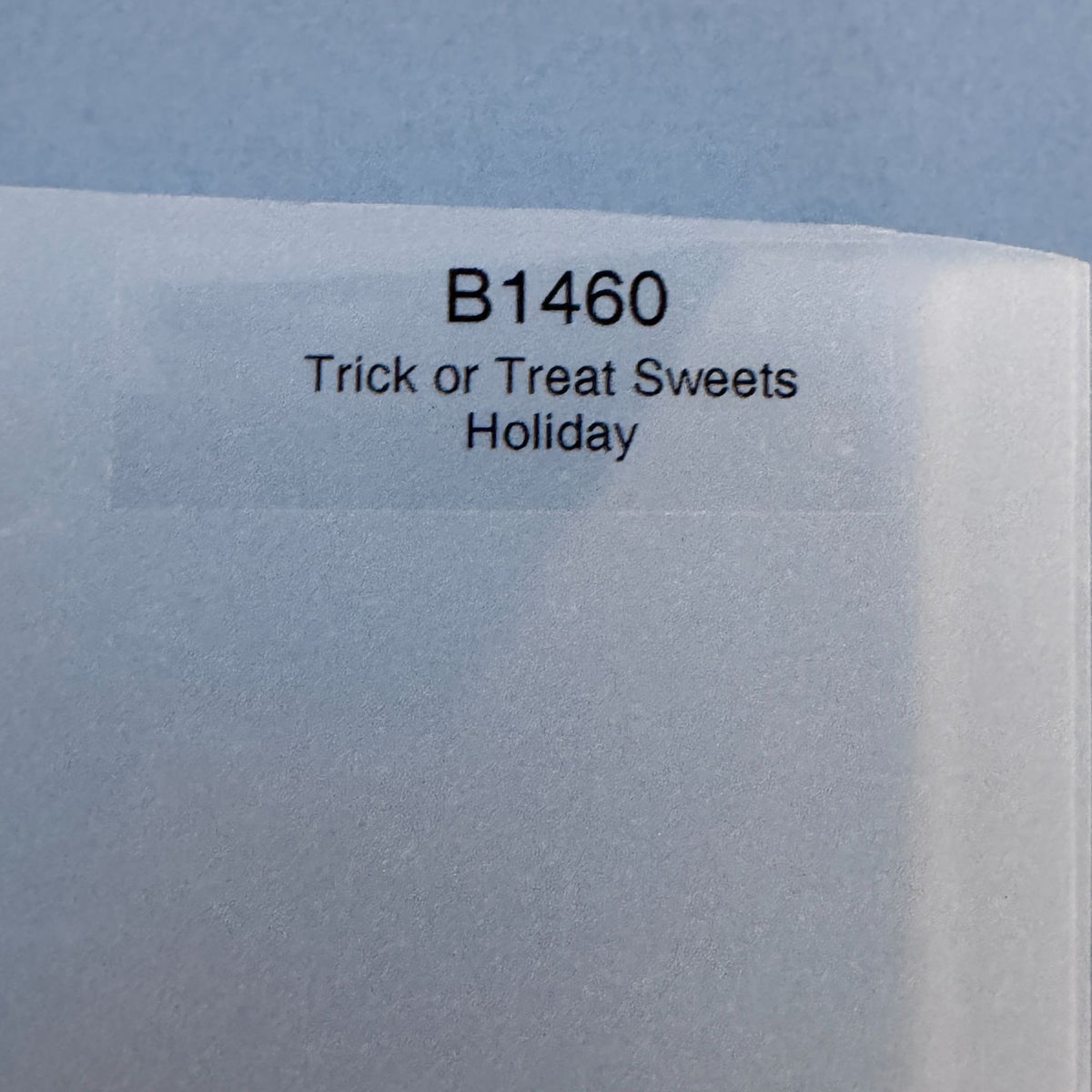 CTMH Acrylic Stamps Trick or Treat Sweets Halloween Faces Cat Witch Mummy B1460