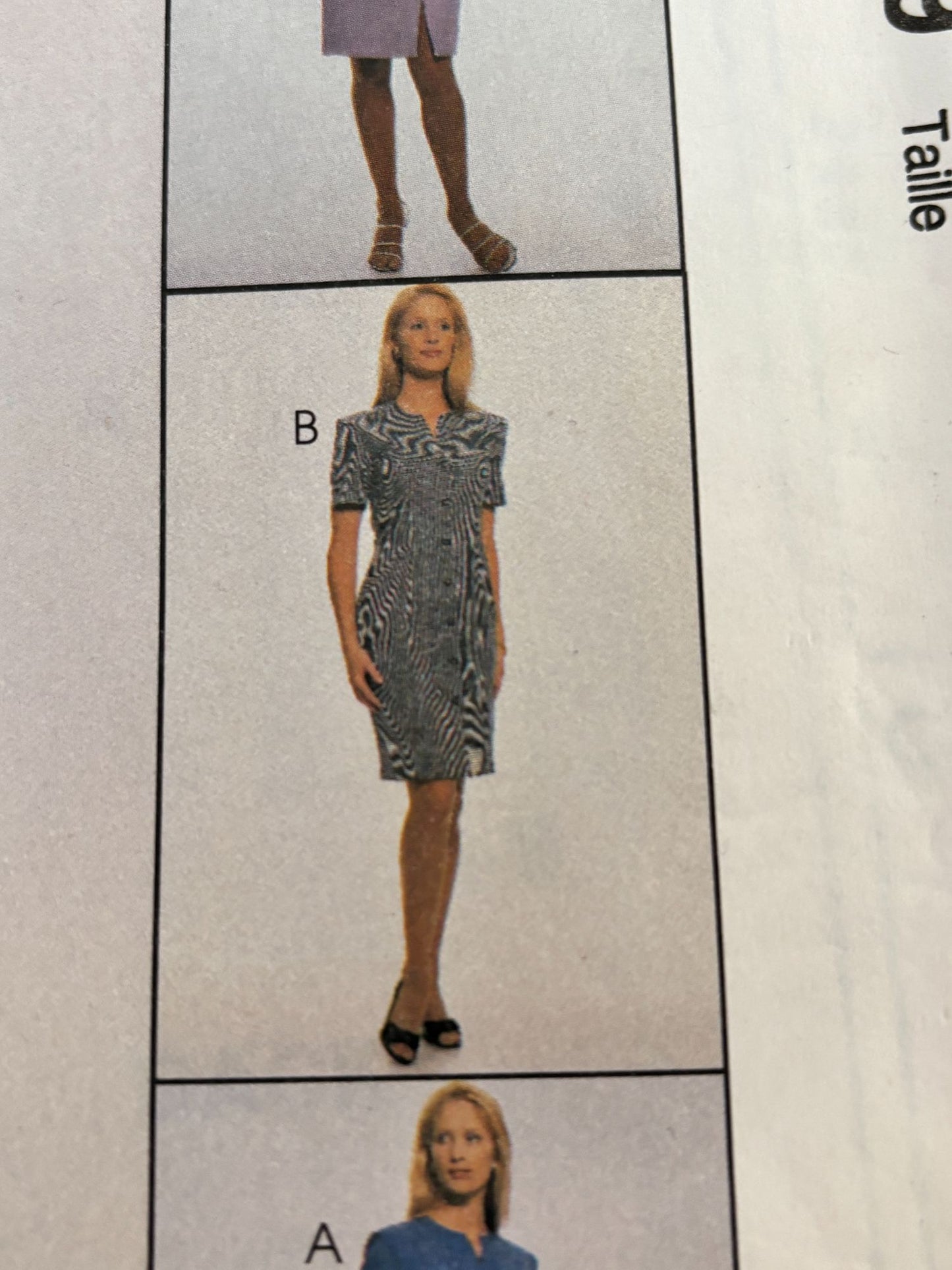 McCalls Sewing Pattern 8669 Dress Skirt Jacket Blazer Work Career 12 14 16 Uncut