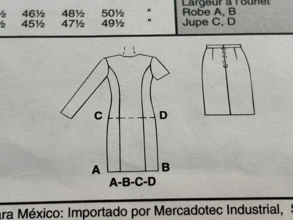McCalls Sewing Pattern 8669 Dress Skirt Jacket Blazer Work Career 12 14 16 Uncut