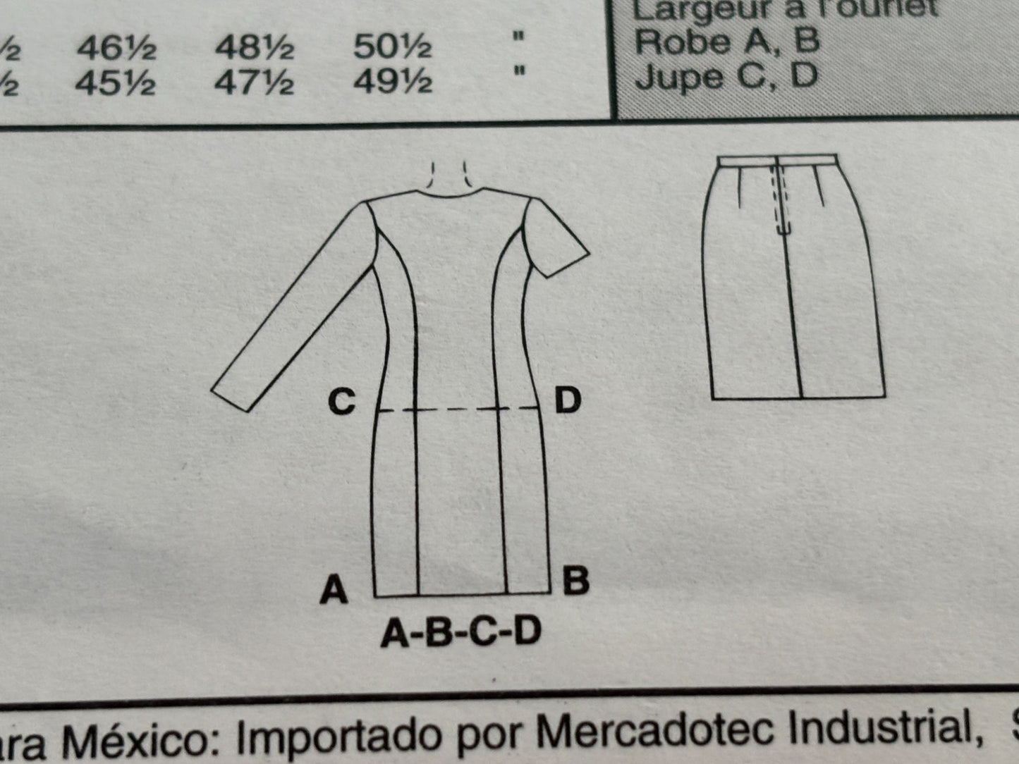 McCalls Sewing Pattern 8669 Dress Skirt Jacket Blazer Work Career 12 14 16 Uncut