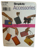 Simplicity Sewing Pattern 5184 Wrist Bags Wristlet Purse Donna Lang Accessories