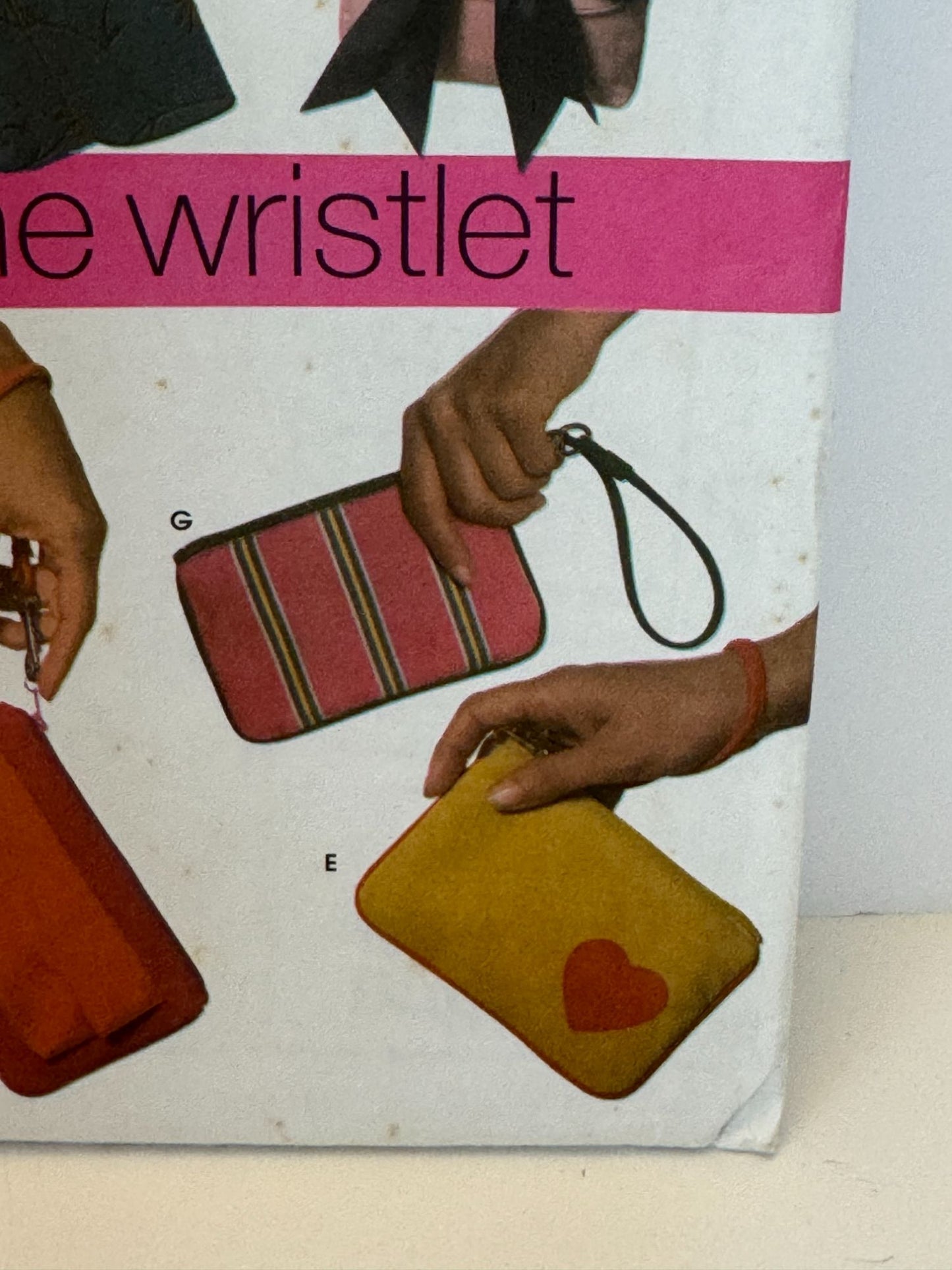 Simplicity Sewing Pattern 5184 Wrist Bags Wristlet Purse Donna Lang Accessories