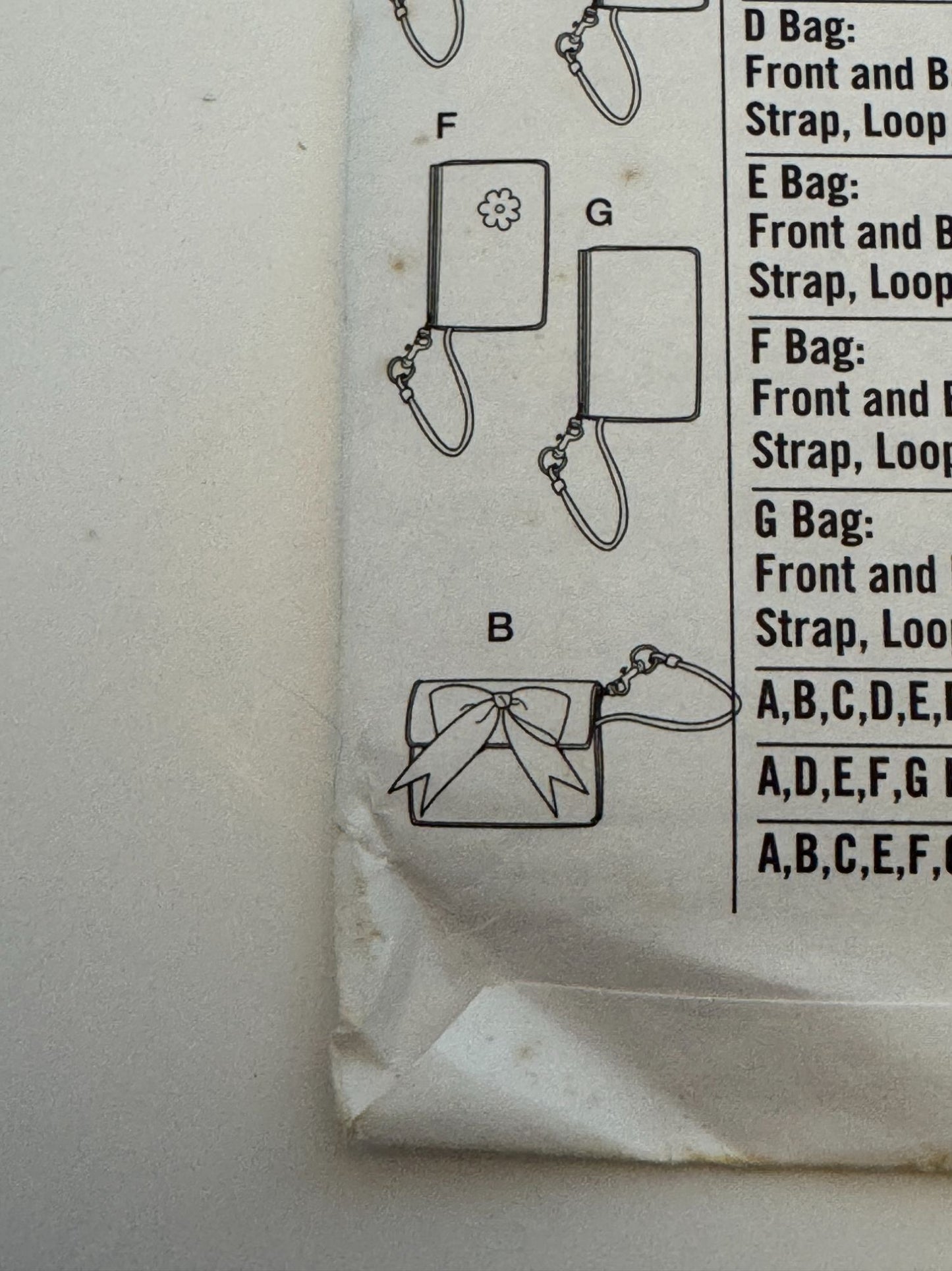 Simplicity Sewing Pattern 5184 Wrist Bags Wristlet Purse Donna Lang Accessories