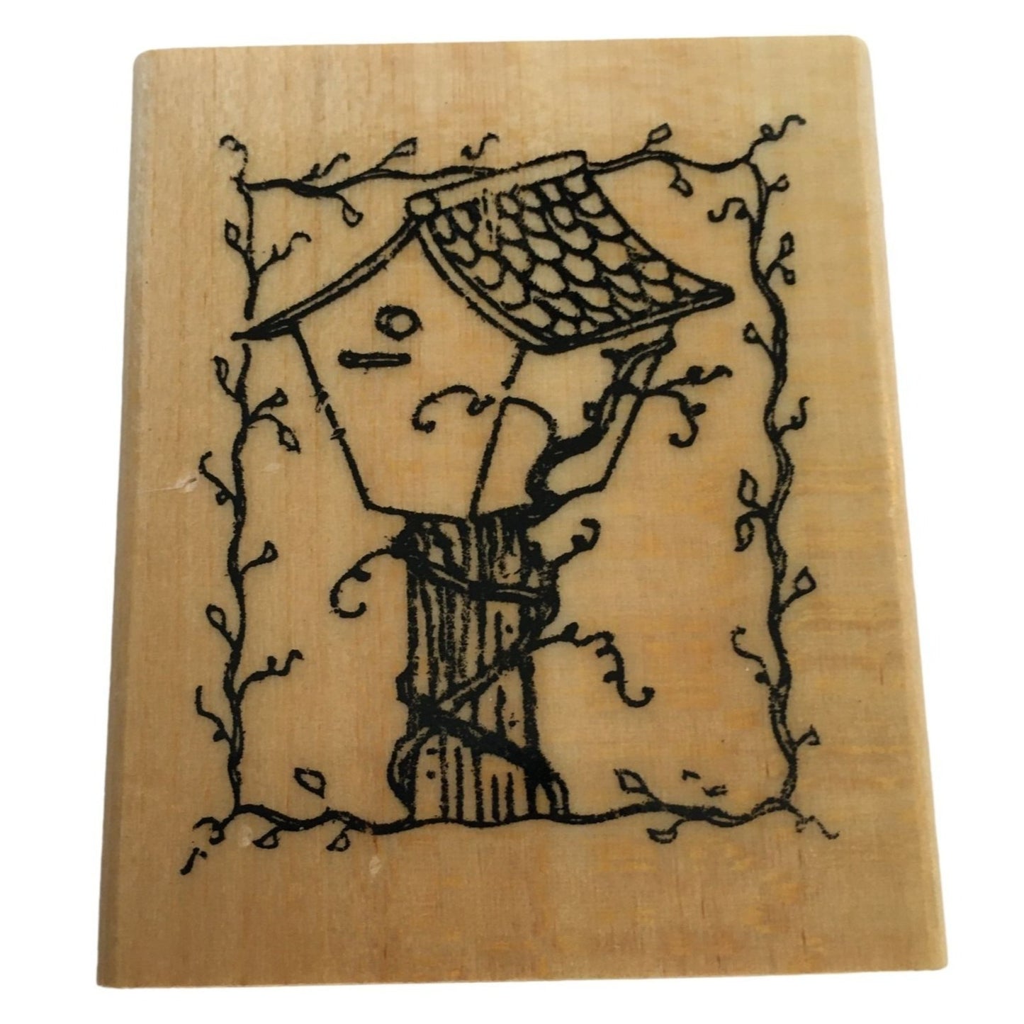 Anitas Rubber Stamp Birdhouse Spring Garden Bird House Card Making Scrapbooking