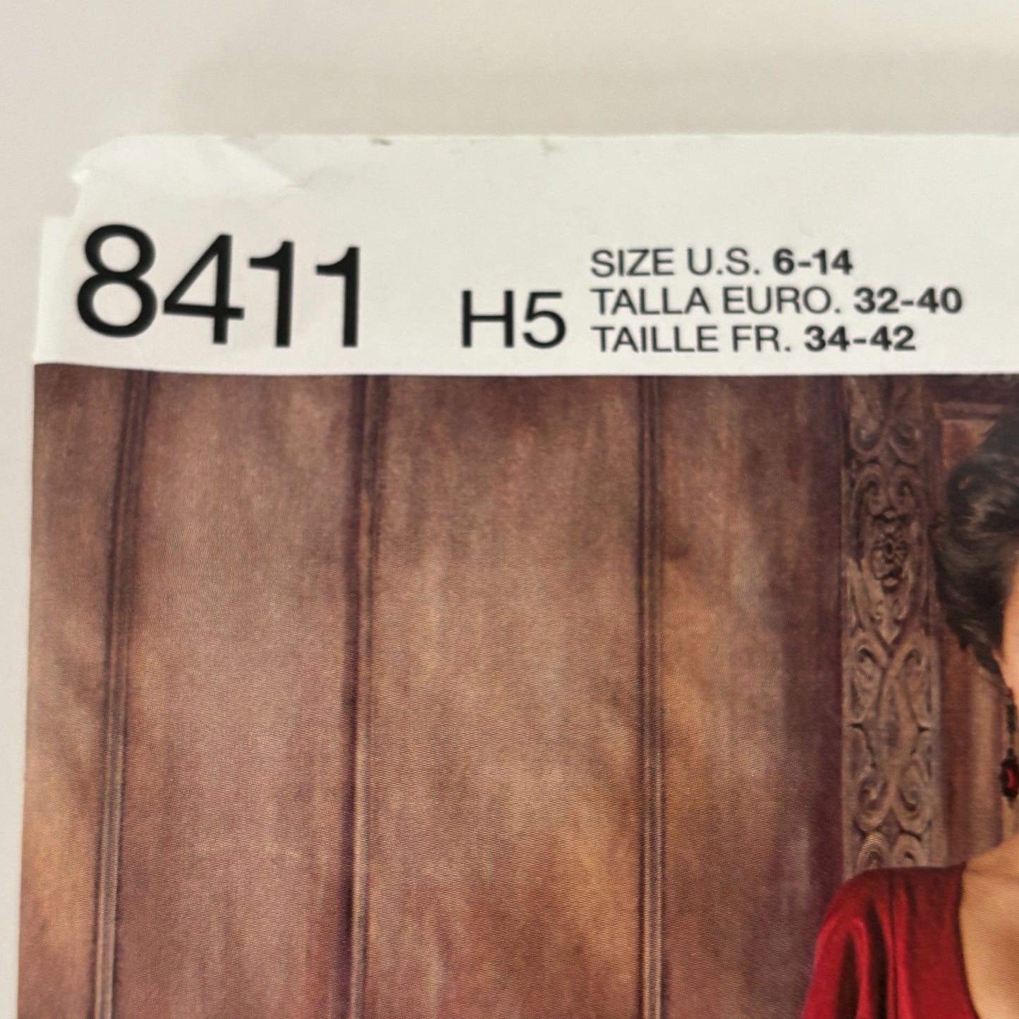 Simplicity Sewing Pattern 8411 Historical Dress 18th Century Costume 6-14 UC