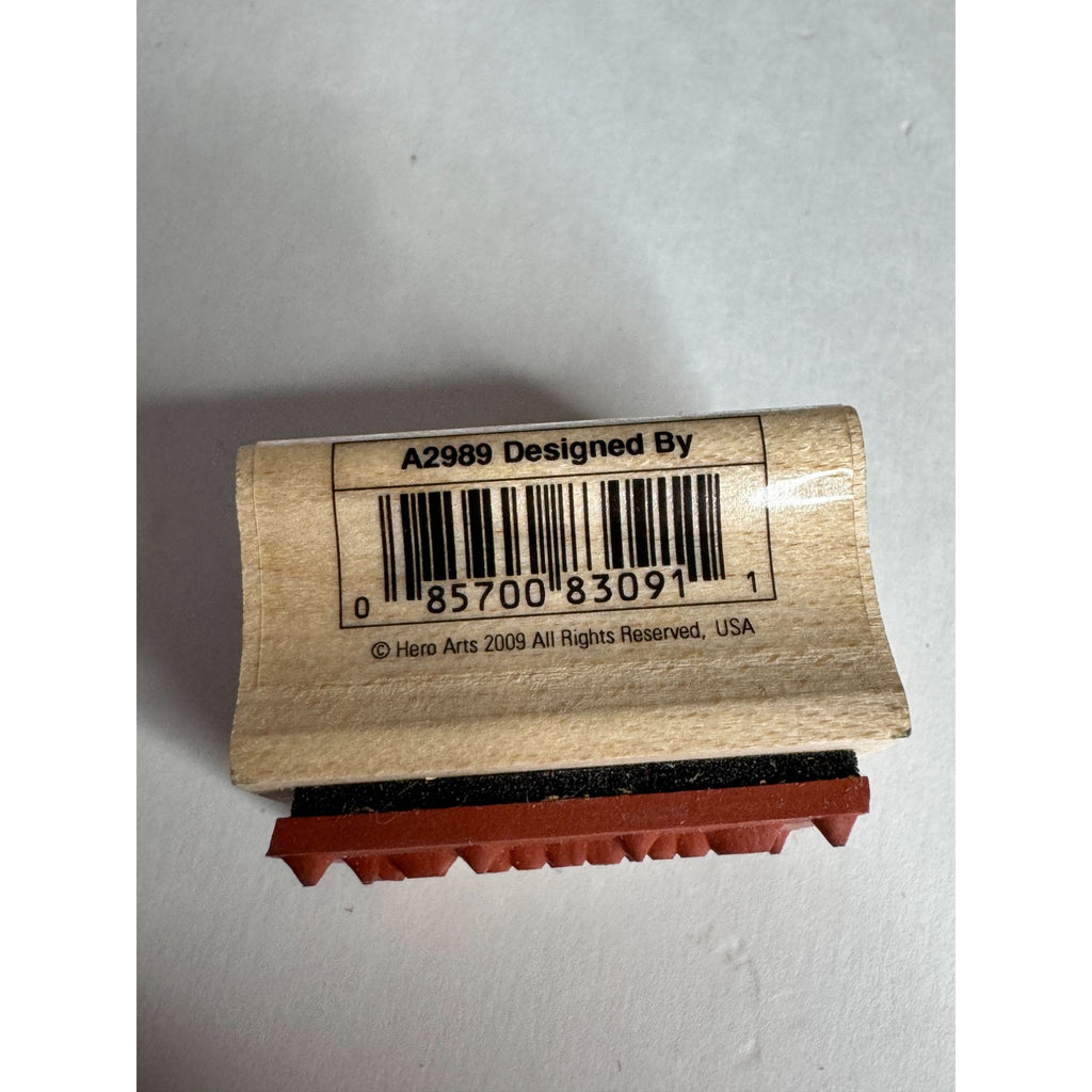 Hero Arts Rubber Stamp Designed By Words Gift Tag Card Making Artist Art Crafts