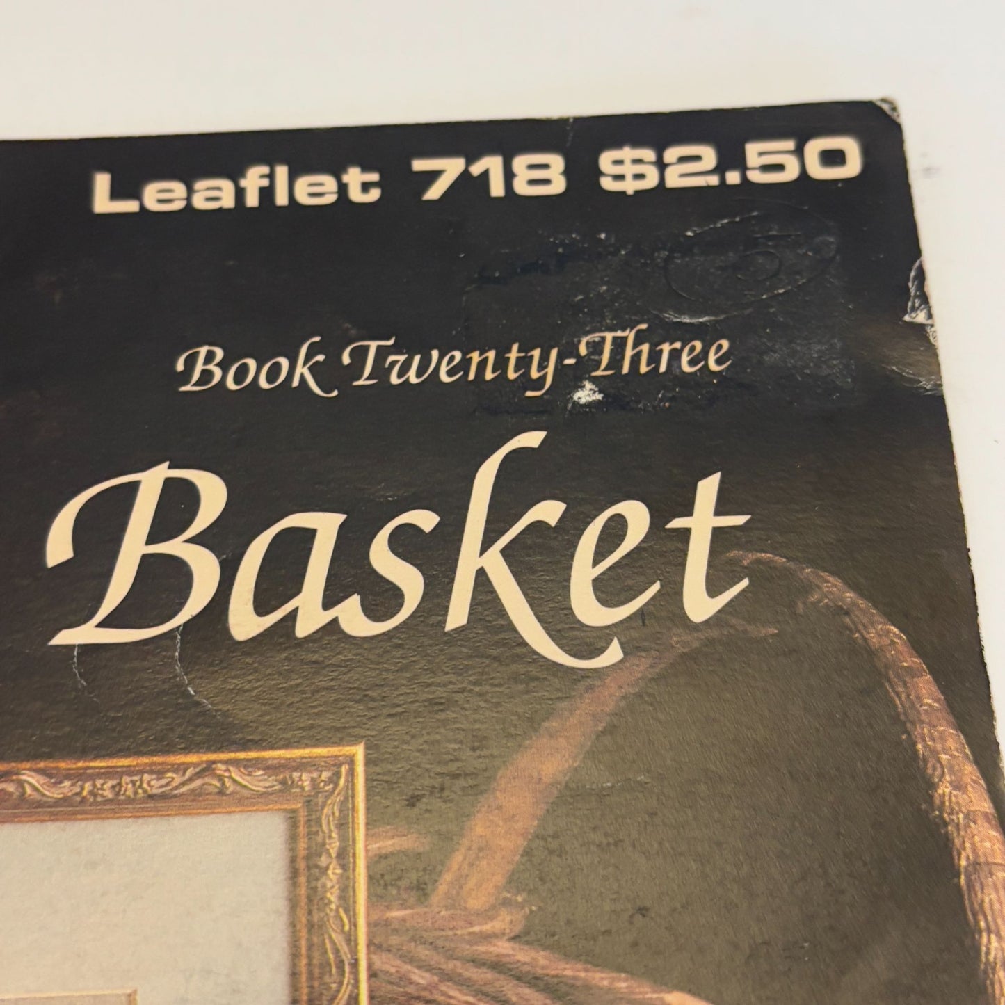 Leisure Arts Forgotten Basket Cross Stitch Pattern Paula Vaughan Book 23 Fence