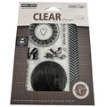 Hero Arts Clear Stamps Studio Calico My Happy Love Bird Woodgrain Circle Craft Cardmaking