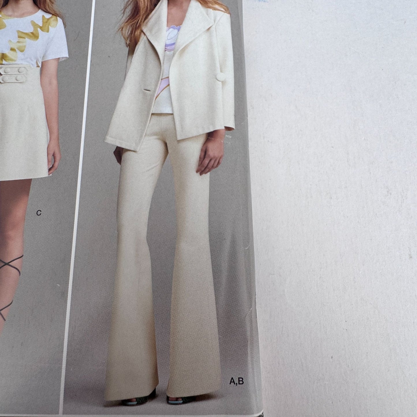 Simplicity Sewing Pattern 8058 Work Suit  Jacket Pants Skirt Modern Chic Wardrobe 12-20 Uncut