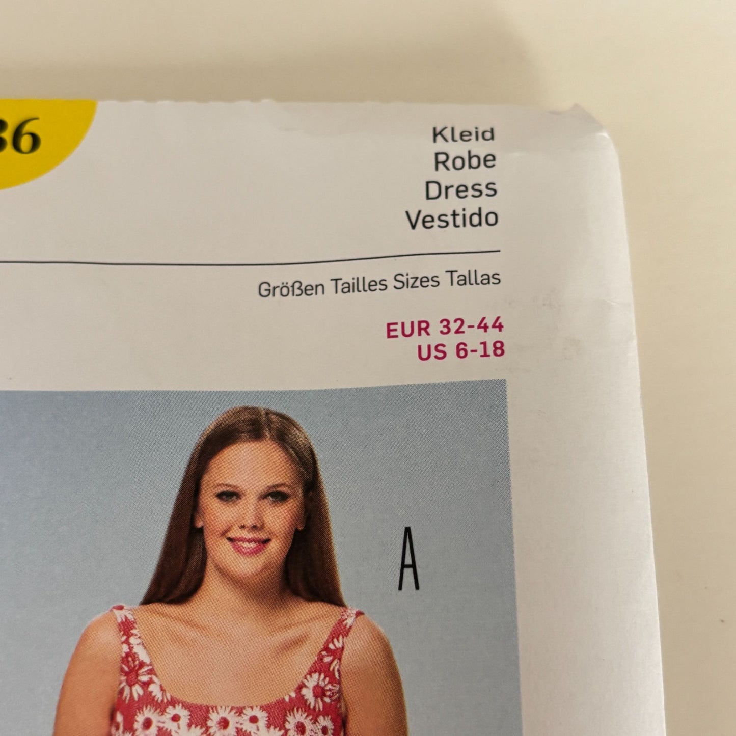 Burda Young Sewing Pattern 6536 Fit Flare Dress Sundress Modern Feminine 6-18 Uncut