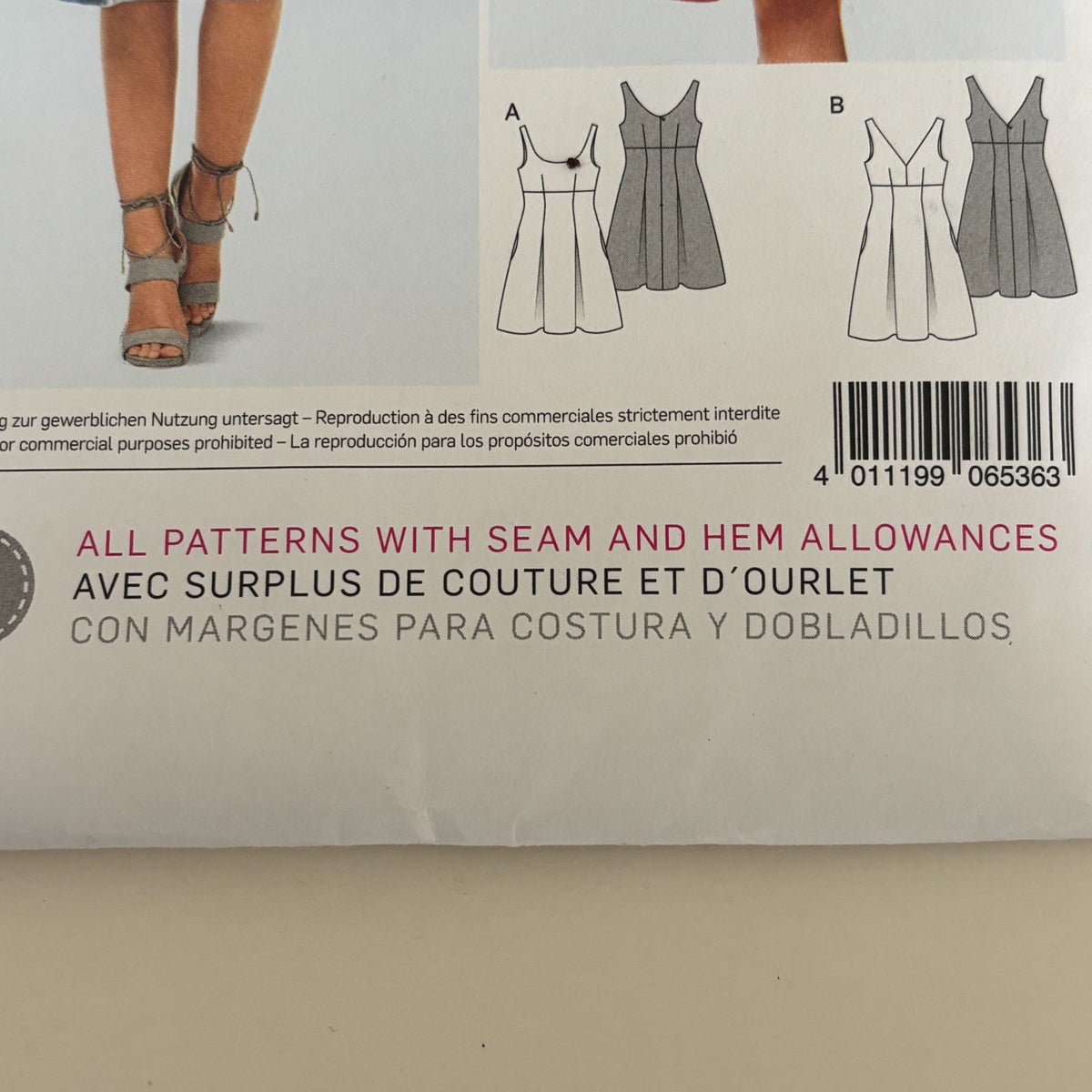 Burda Young Sewing Pattern 6536 Fit Flare Dress Sundress Modern Feminine 6-18 Uncut