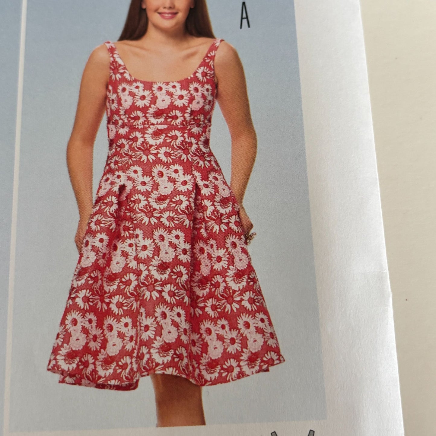 Burda Young Sewing Pattern 6536 Fit Flare Dress Sundress Modern Feminine 6-18 Uncut