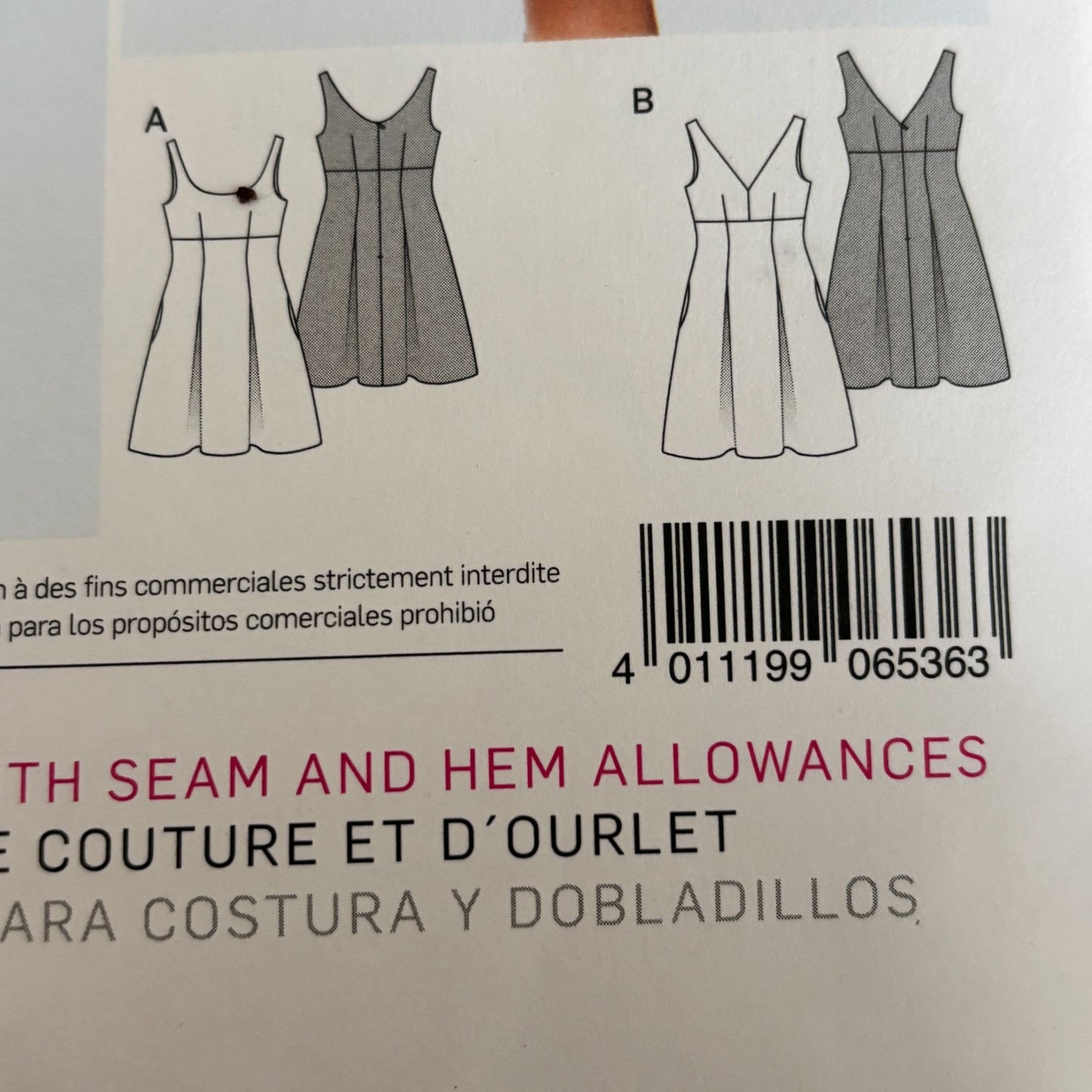 Burda Young Sewing Pattern 6536 Fit Flare Dress Sundress Modern Feminine 6-18 Uncut