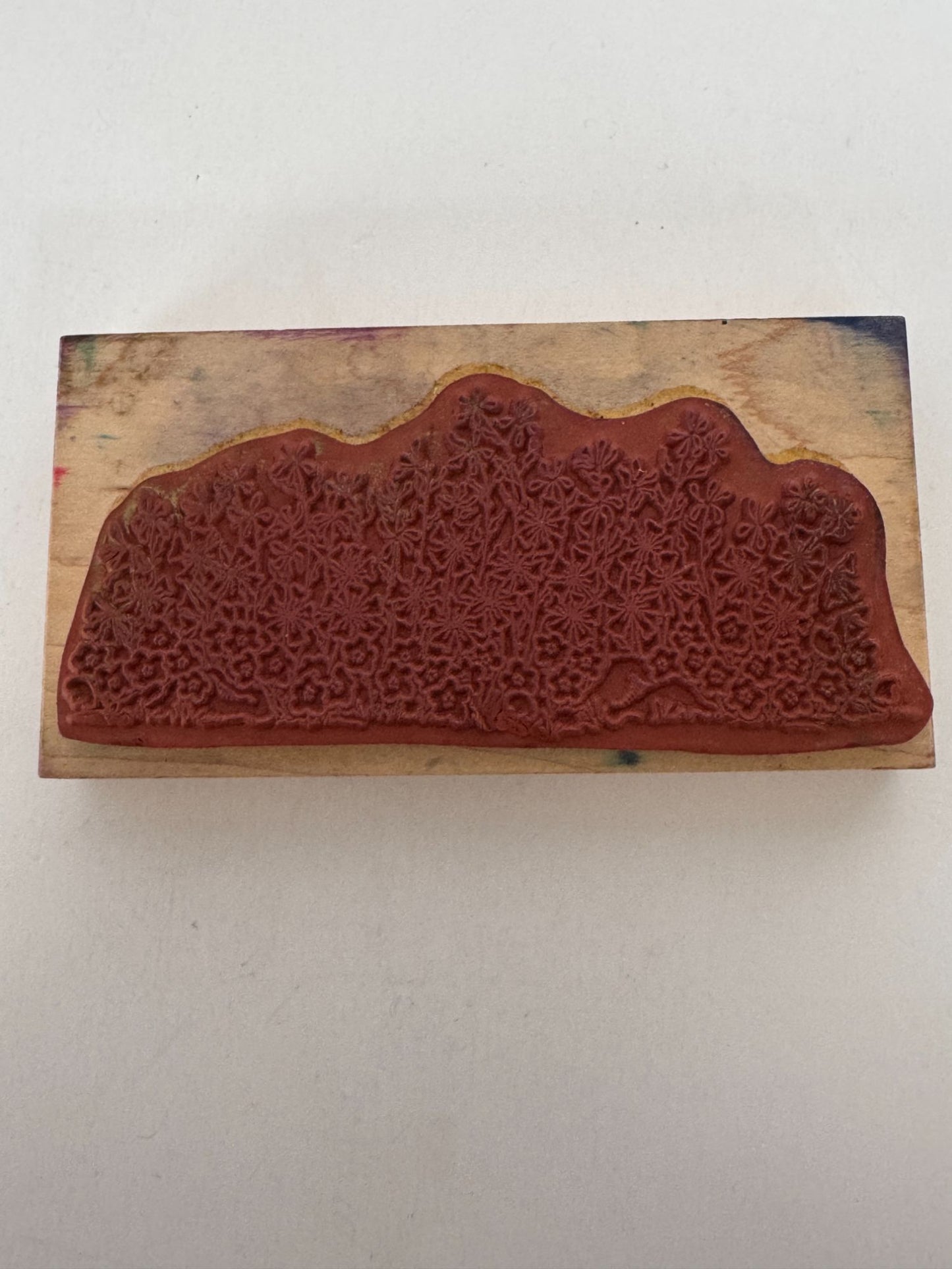 Holly Berry House Rubber Stamp Wild Flowers Card Making Nature Outdoors Spring