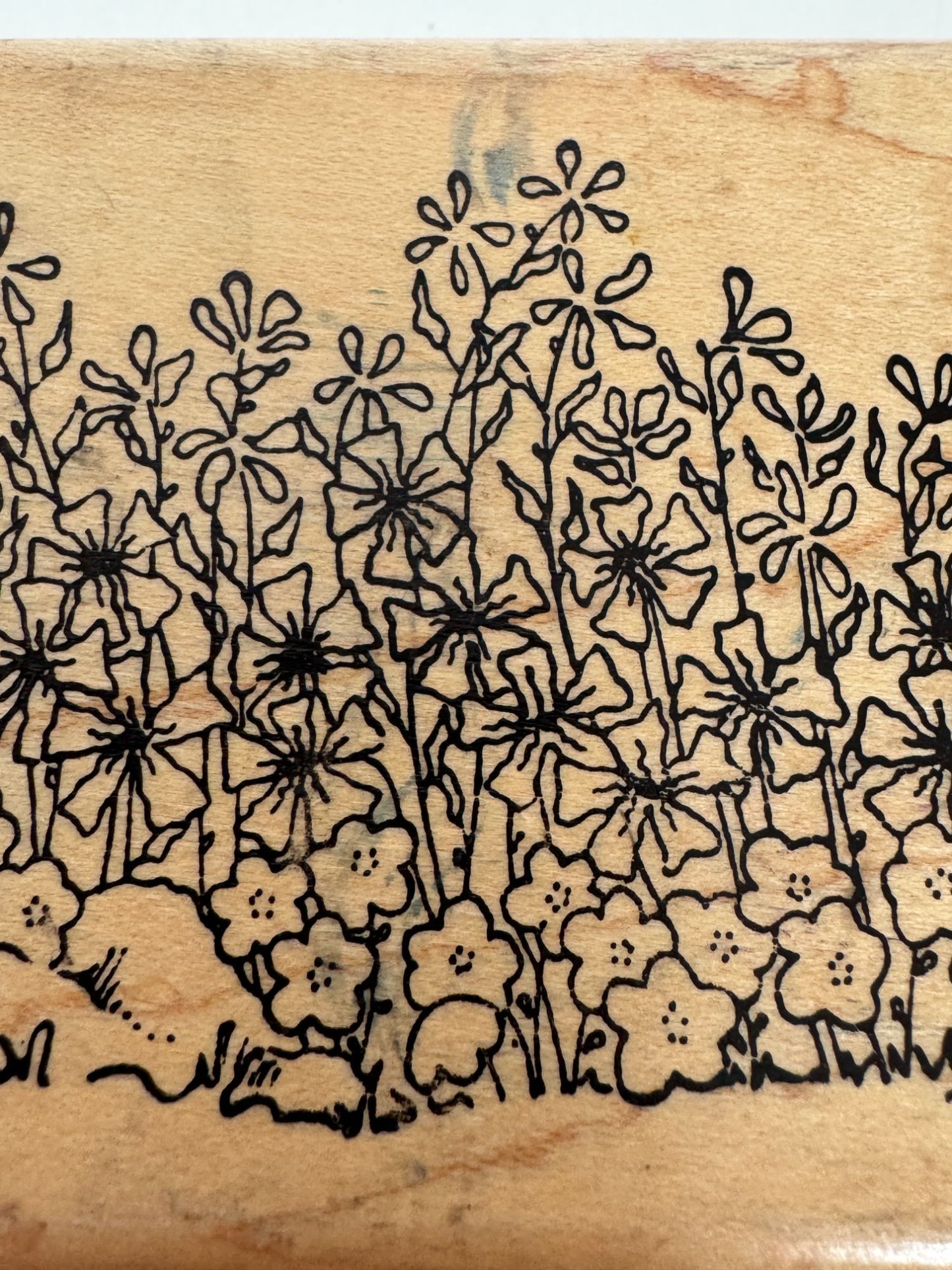 Holly Berry House Rubber Stamp Wild Flowers Card Making Nature Outdoors Spring