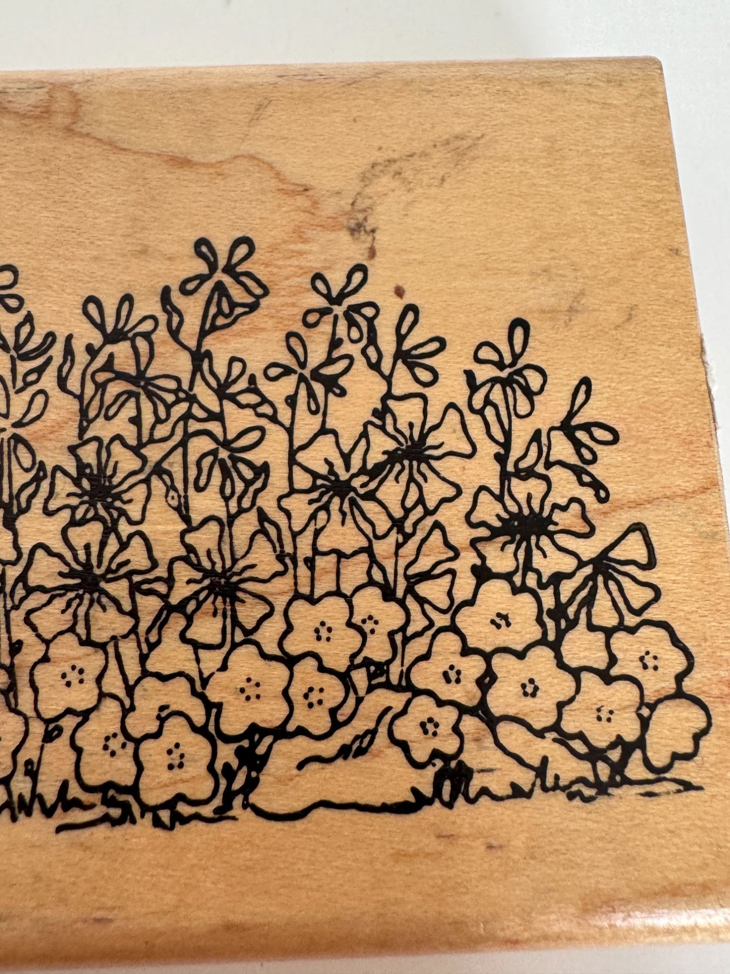 Holly Berry House Rubber Stamp Wild Flowers Card Making Nature Outdoors Spring
