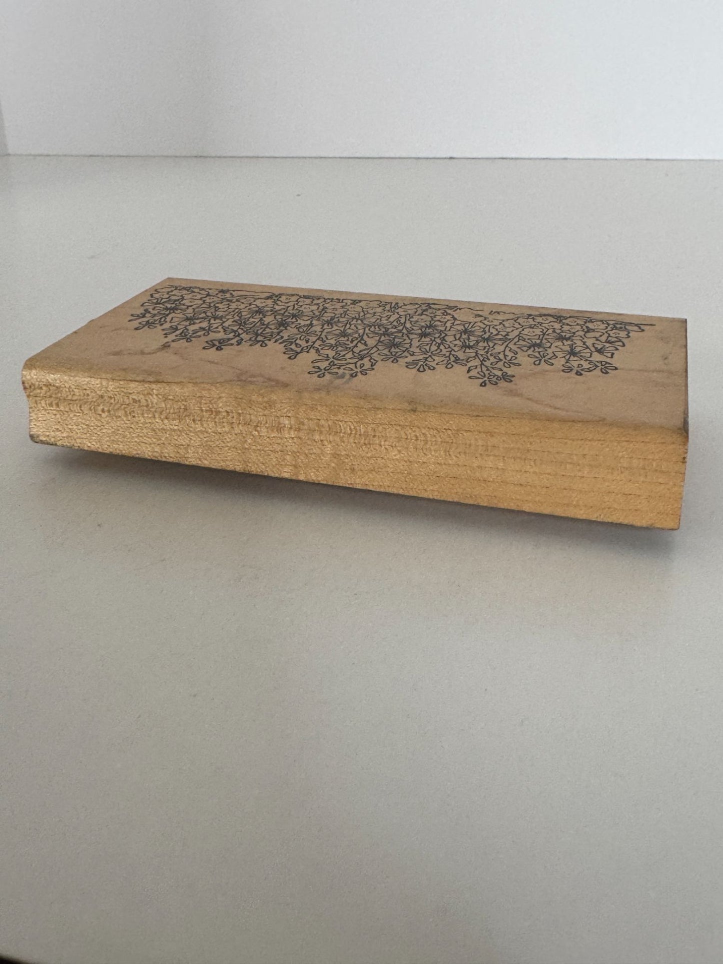 Holly Berry House Rubber Stamp Wild Flowers Card Making Nature Outdoors Spring