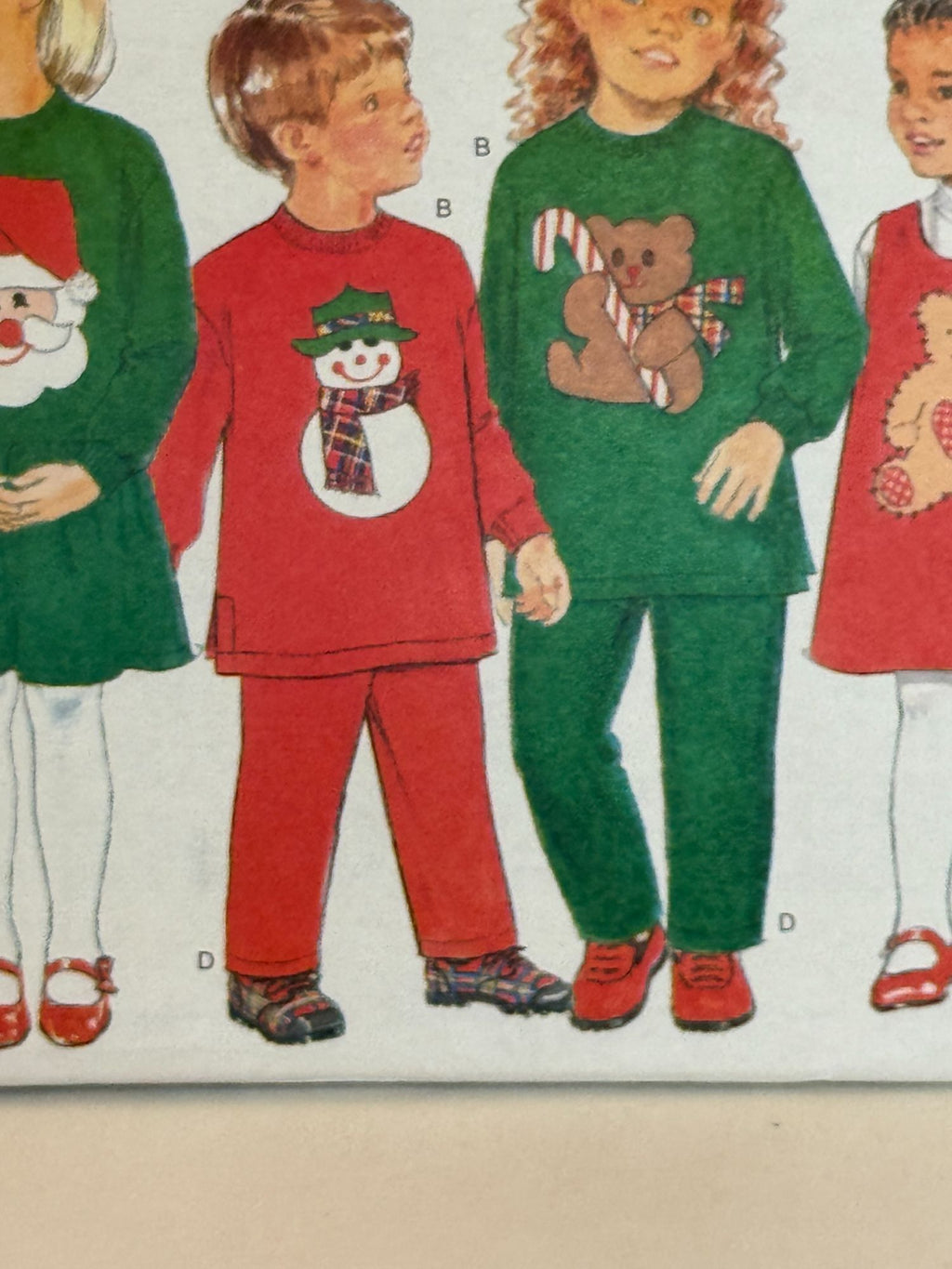 Butterick Sewing Pattern 4650 Classical Kids Holiday Dress Jumpers Girls 6-8 UC